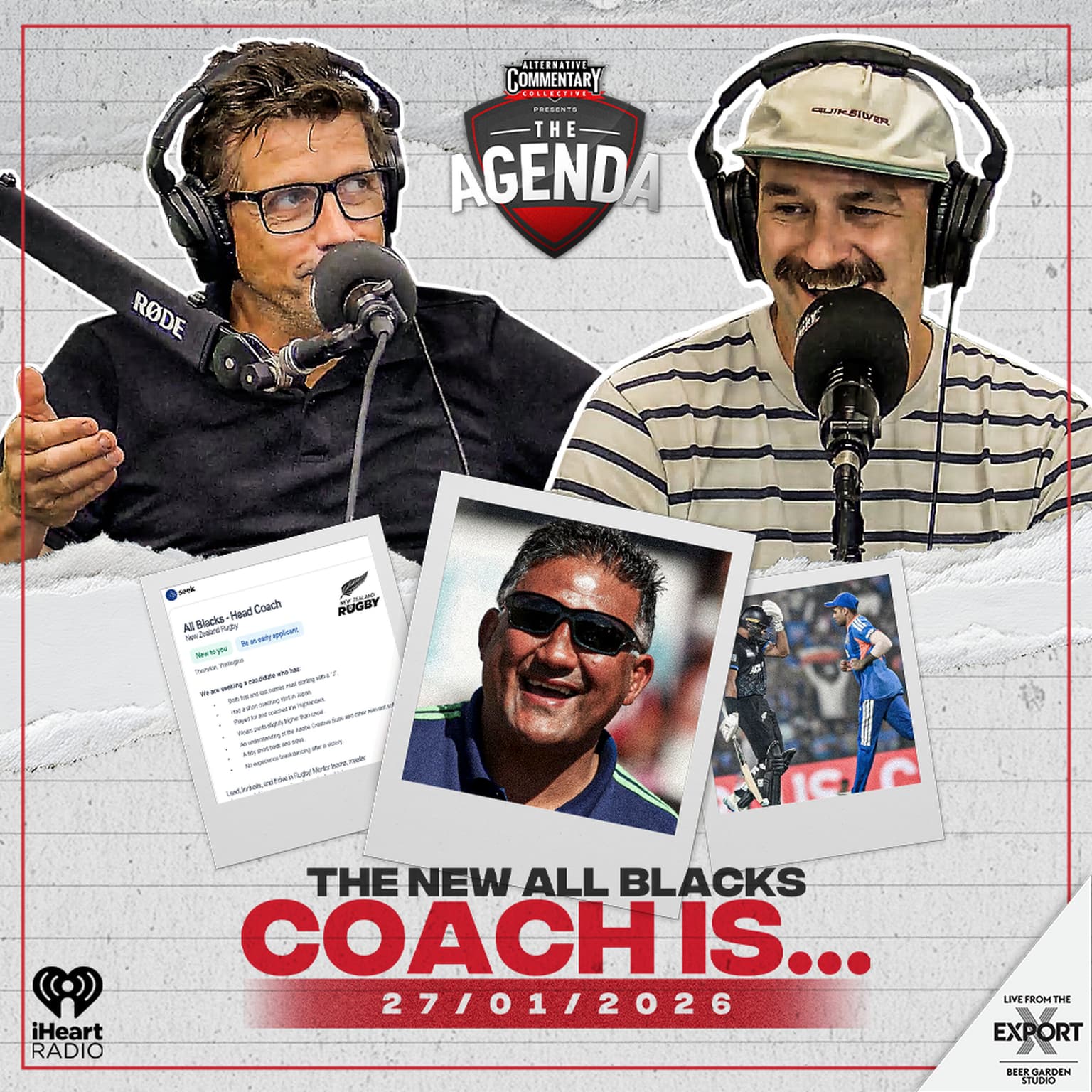 "The New All Blacks Coach Is..." artwork