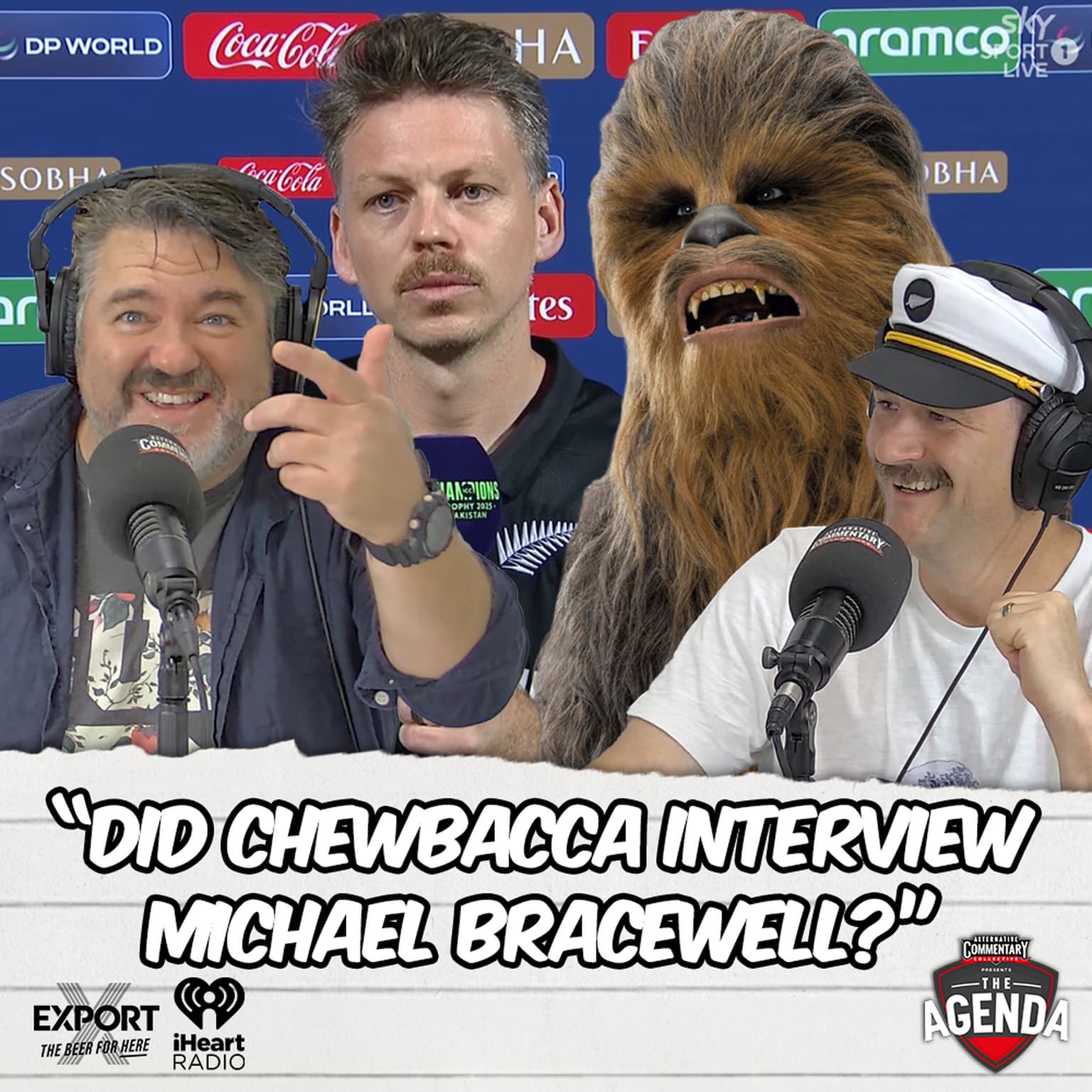 “Did Chewbacca Interview Michael Bracewell?” artwork