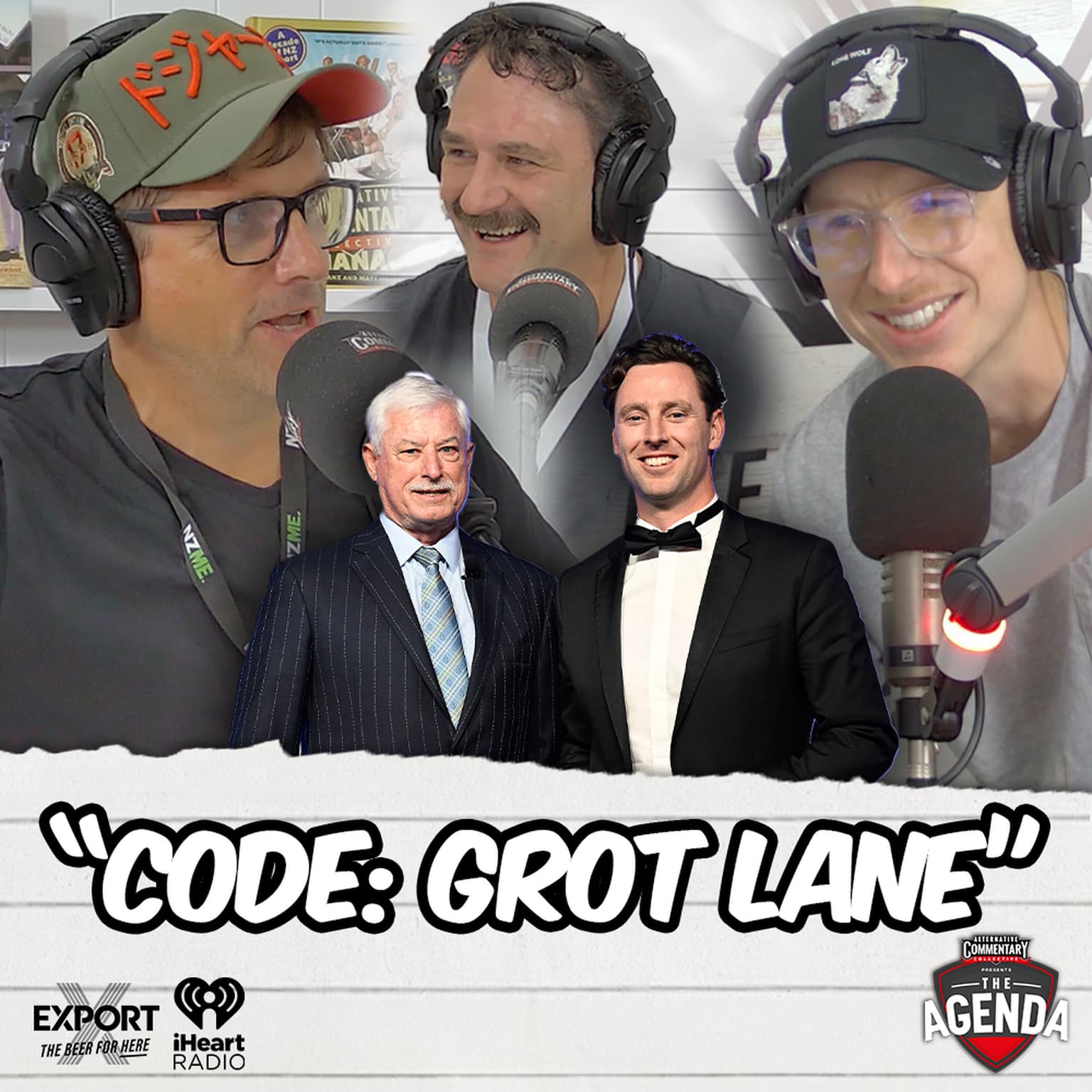 "CODE: GROT LANE" artwork