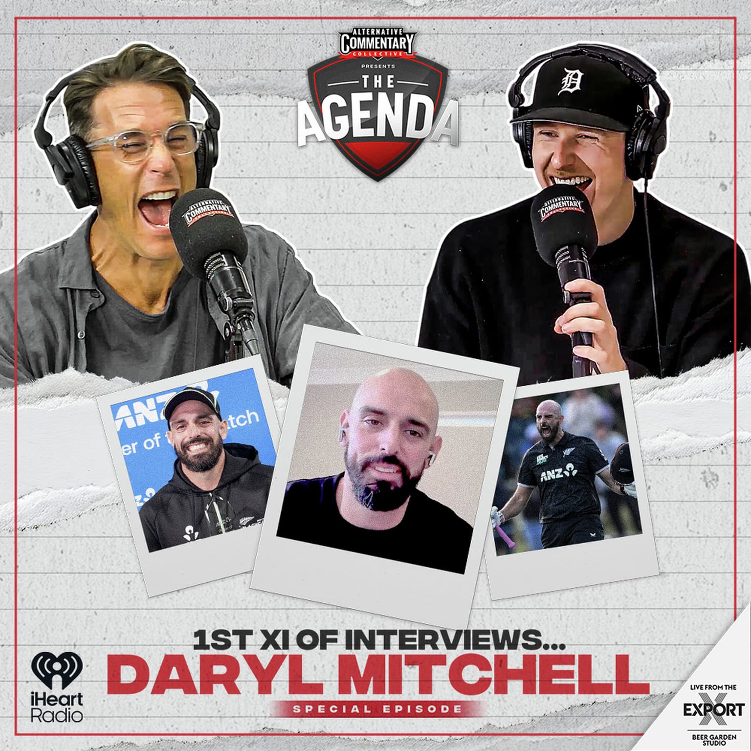 "1st XI Of Interviews... Daryl Mitchell" artwork