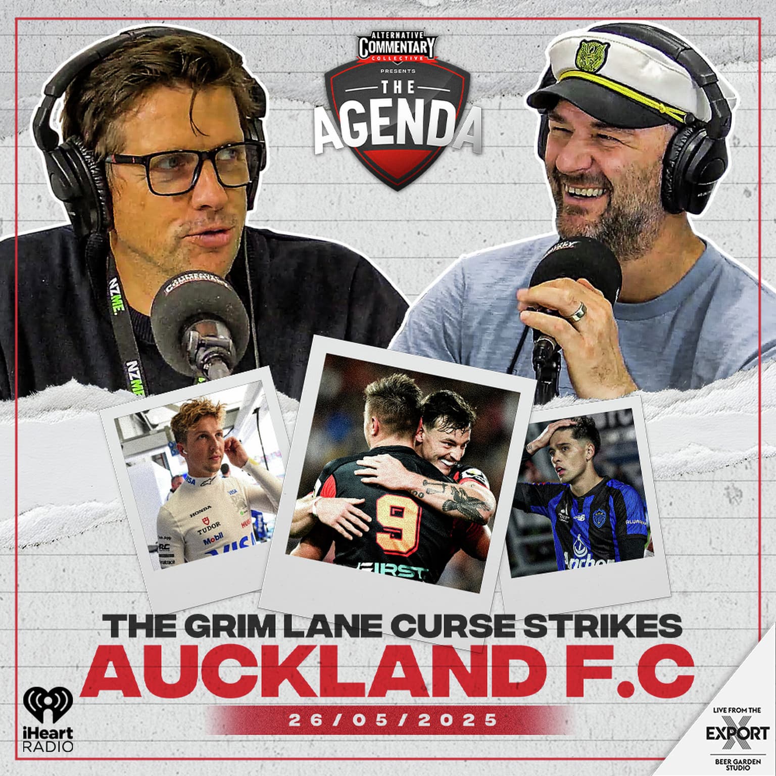 "The Grim Lane Curse Strikes Auckland F.C" artwork