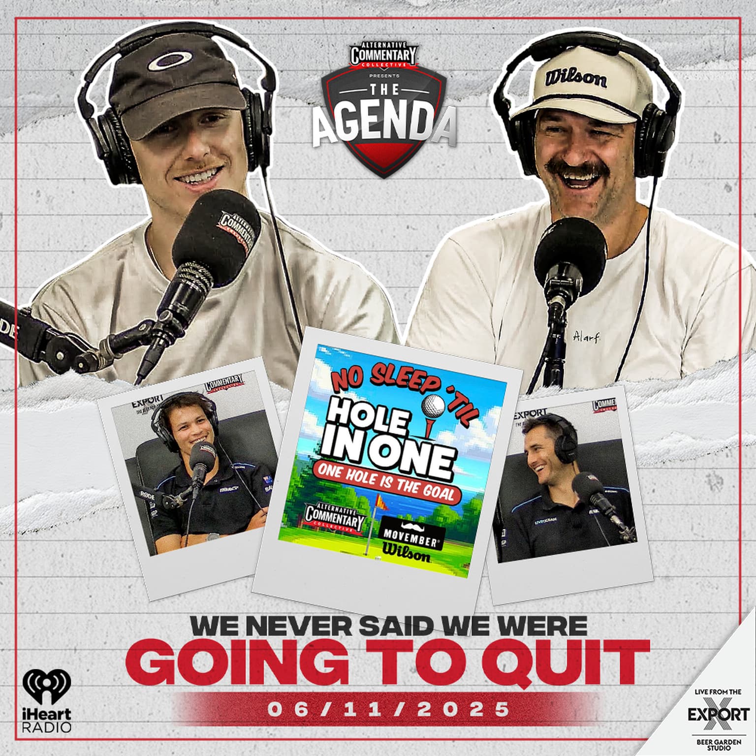 "We Never Said We Were Going To Quit" artwork