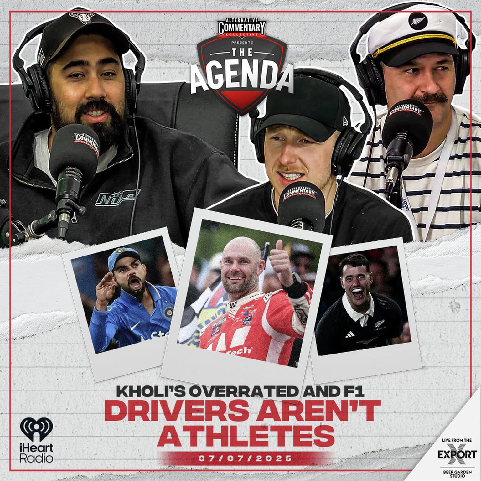 "Kohli's Overrated And F1 Drivers Aren't Athletes" artwork