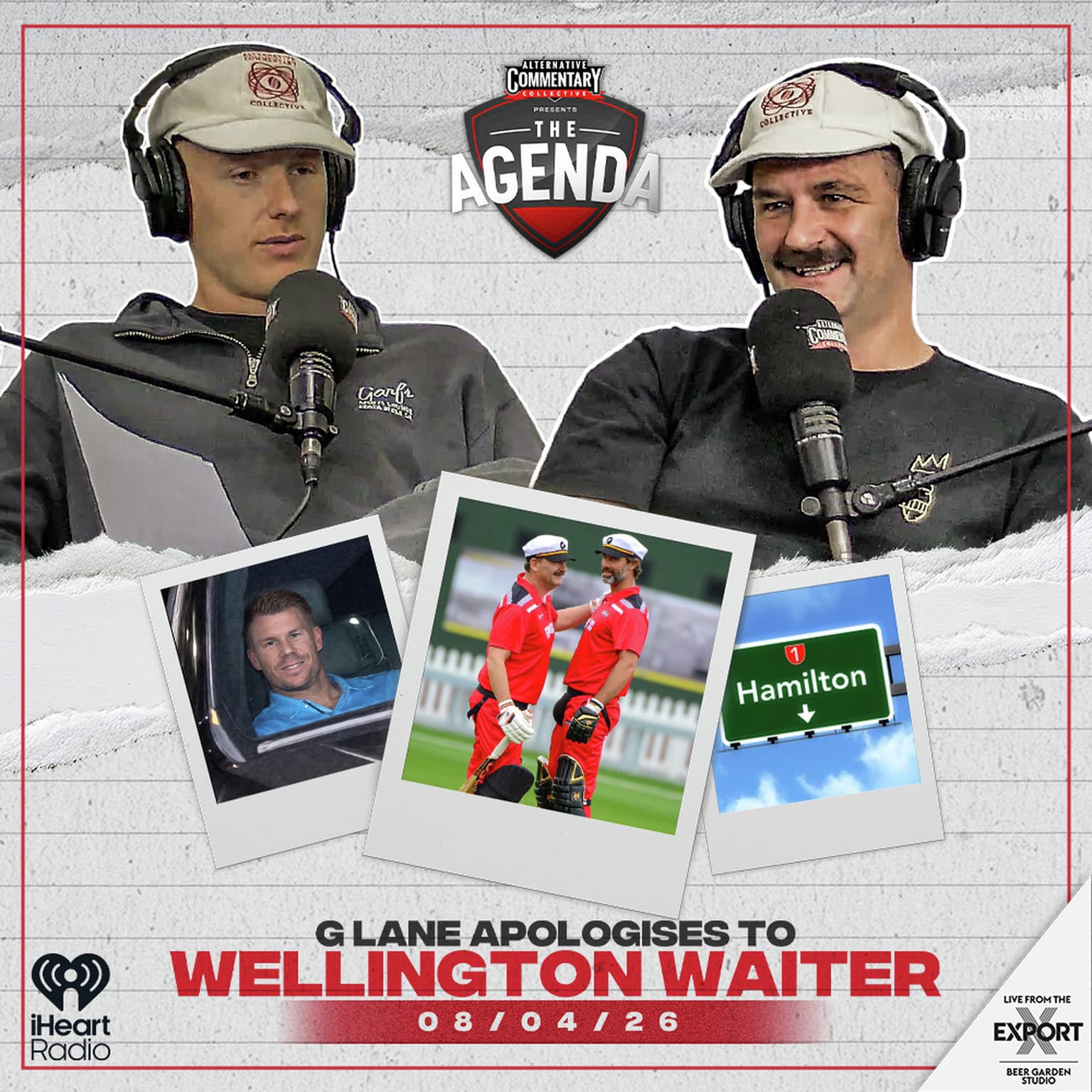 "G Lane Apologises To Wellington Waiter" artwork