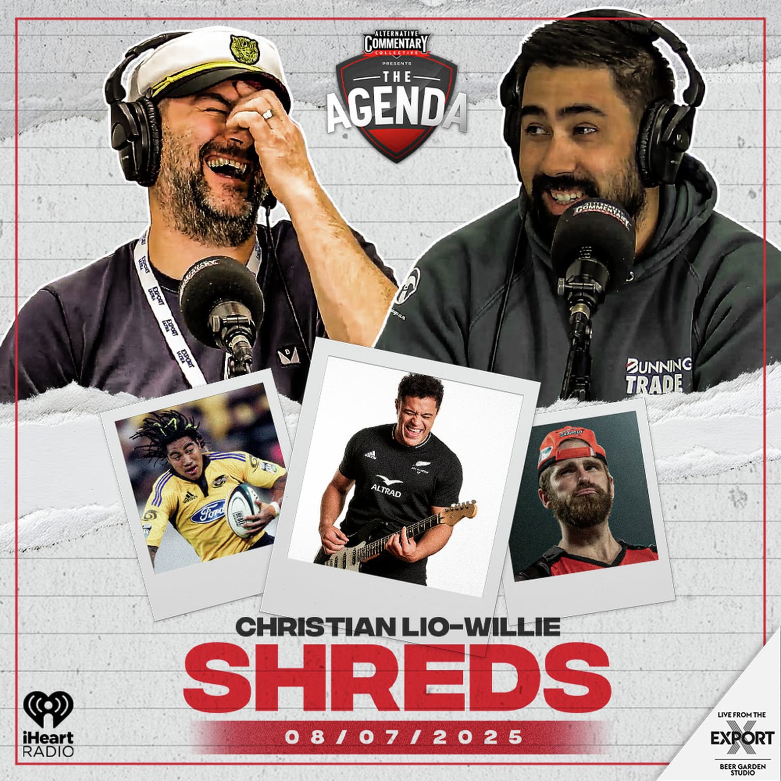 "Christian Lio-Willie Shreds" artwork