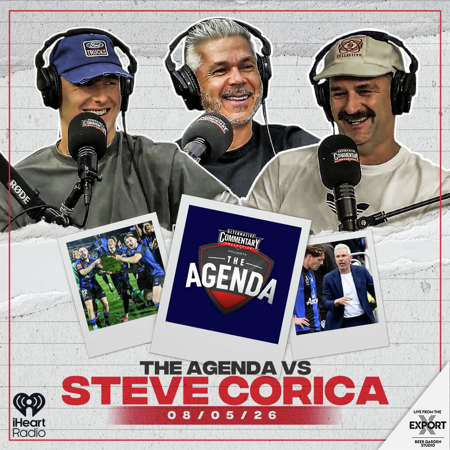 "The Agenda Vs Steve Corica" artwork