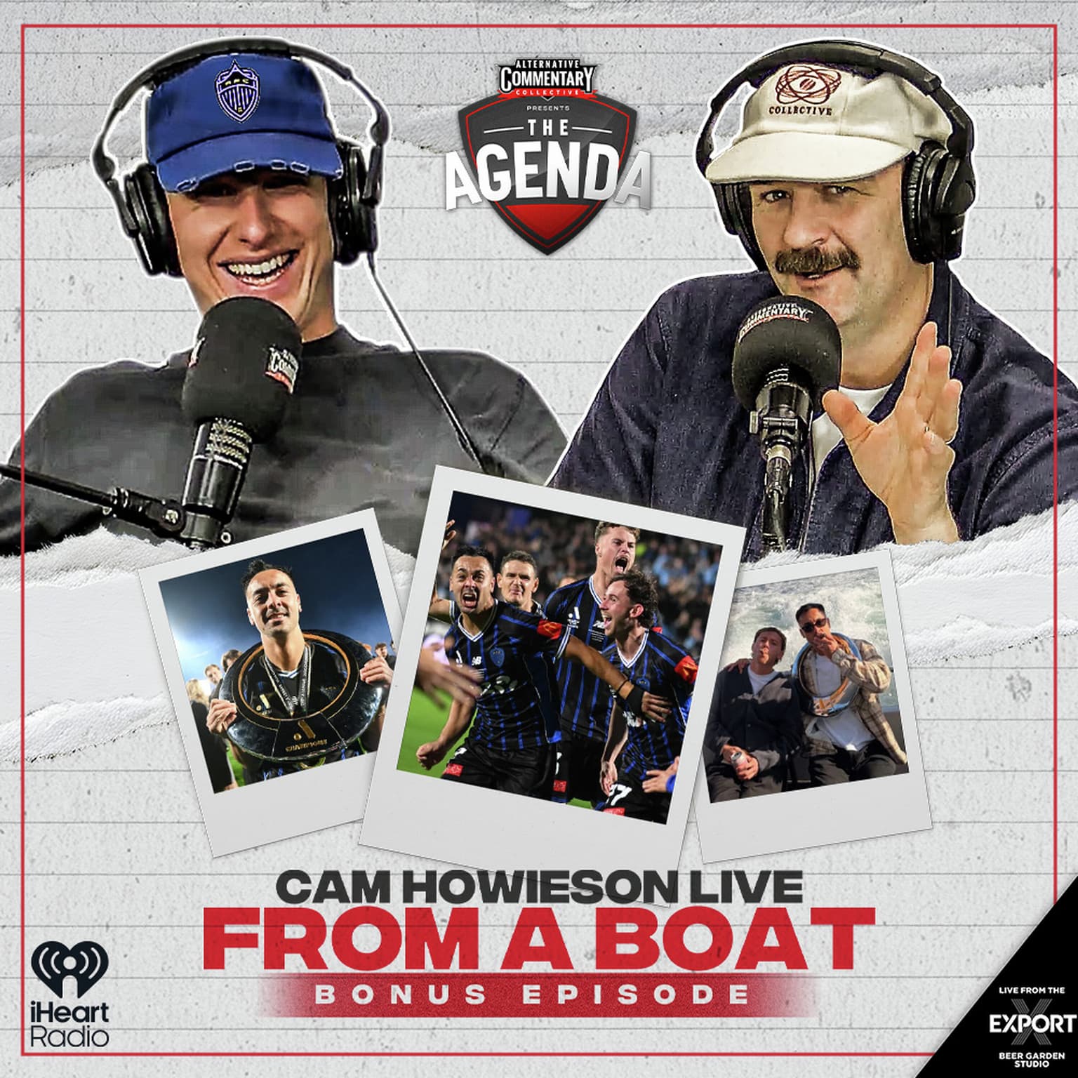 "Cam Howieson Live From A Boat artwork