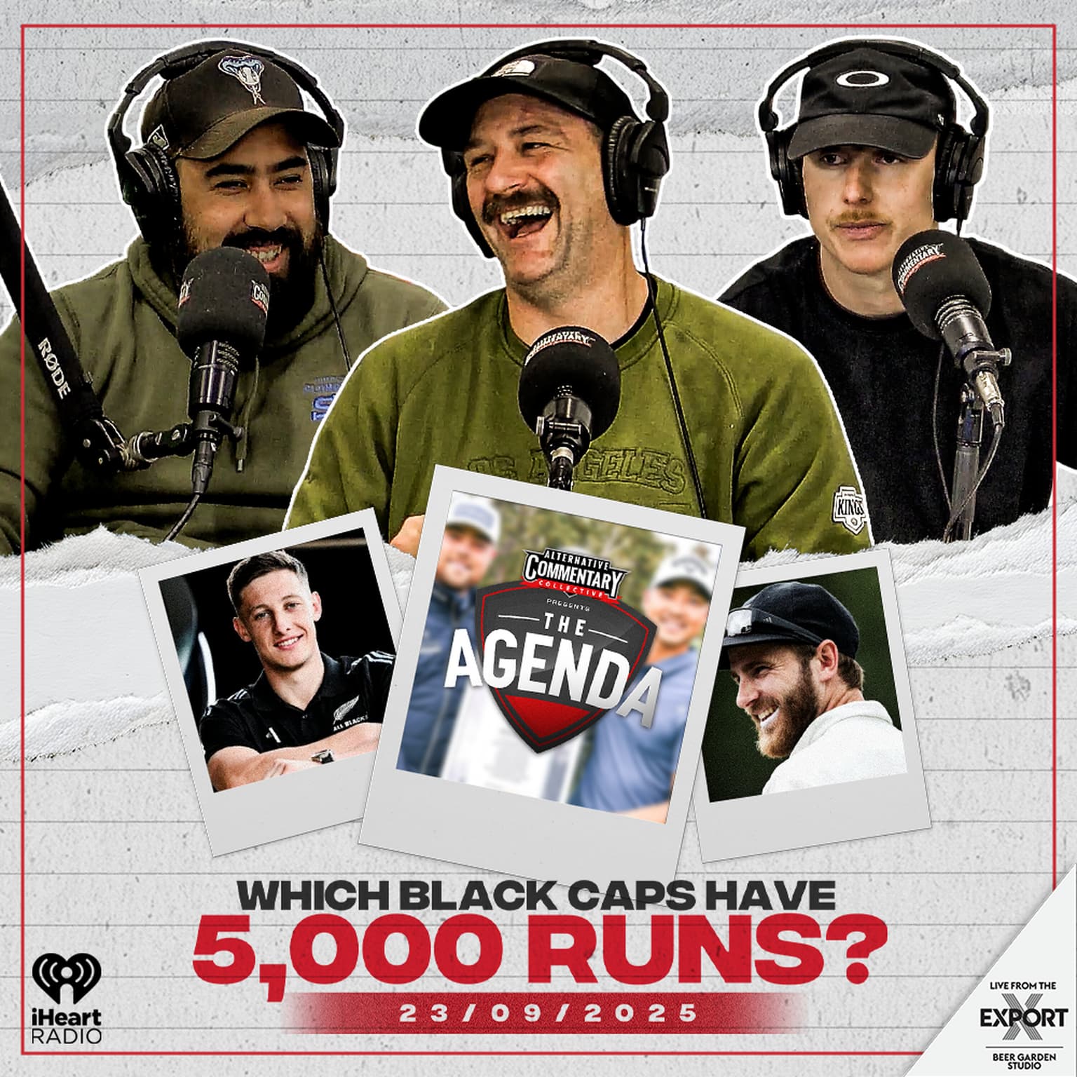 "Which Black Caps Have 5,000 Runs?" artwork