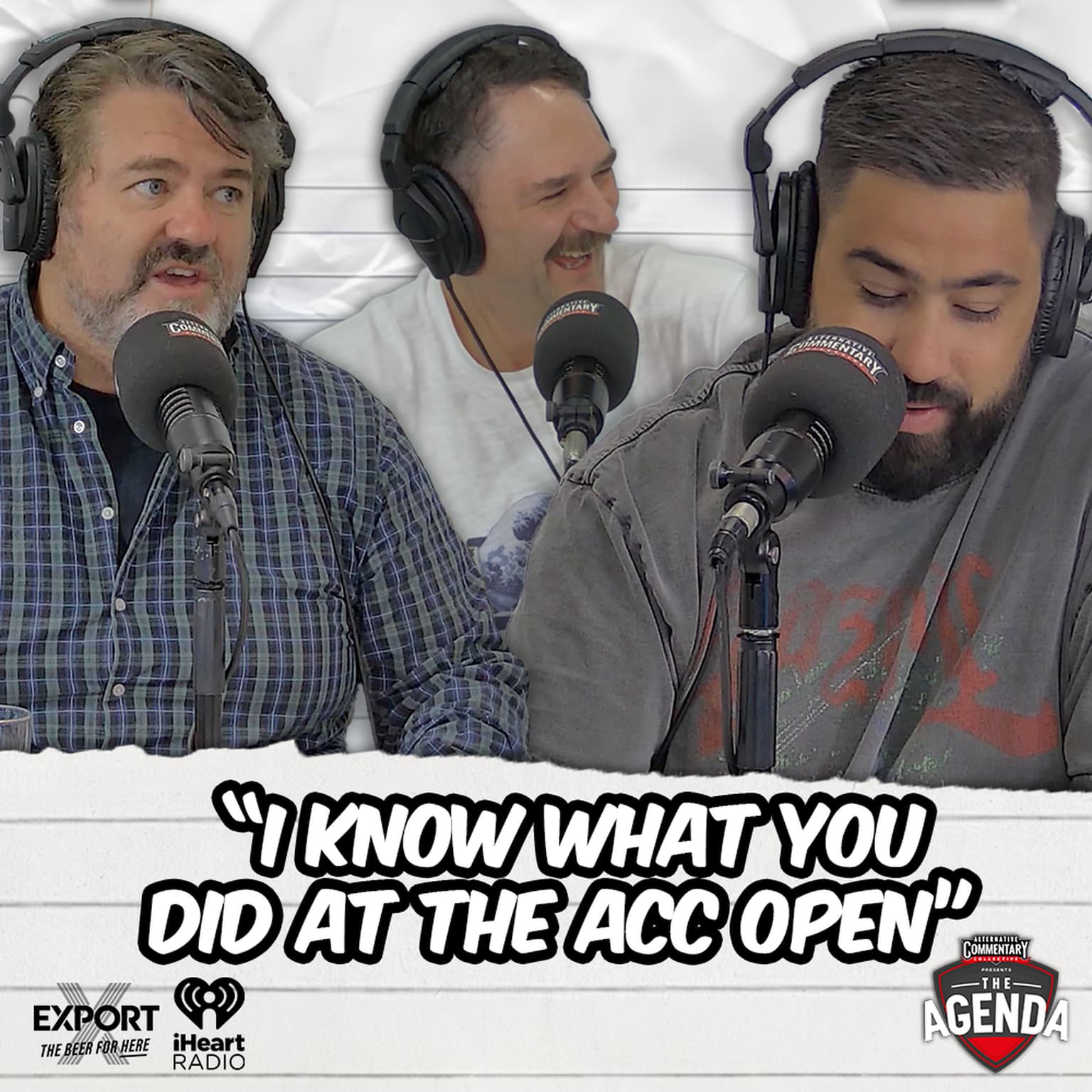"I KNOW WHAT YOU DID AT THE ACC OPEN" artwork