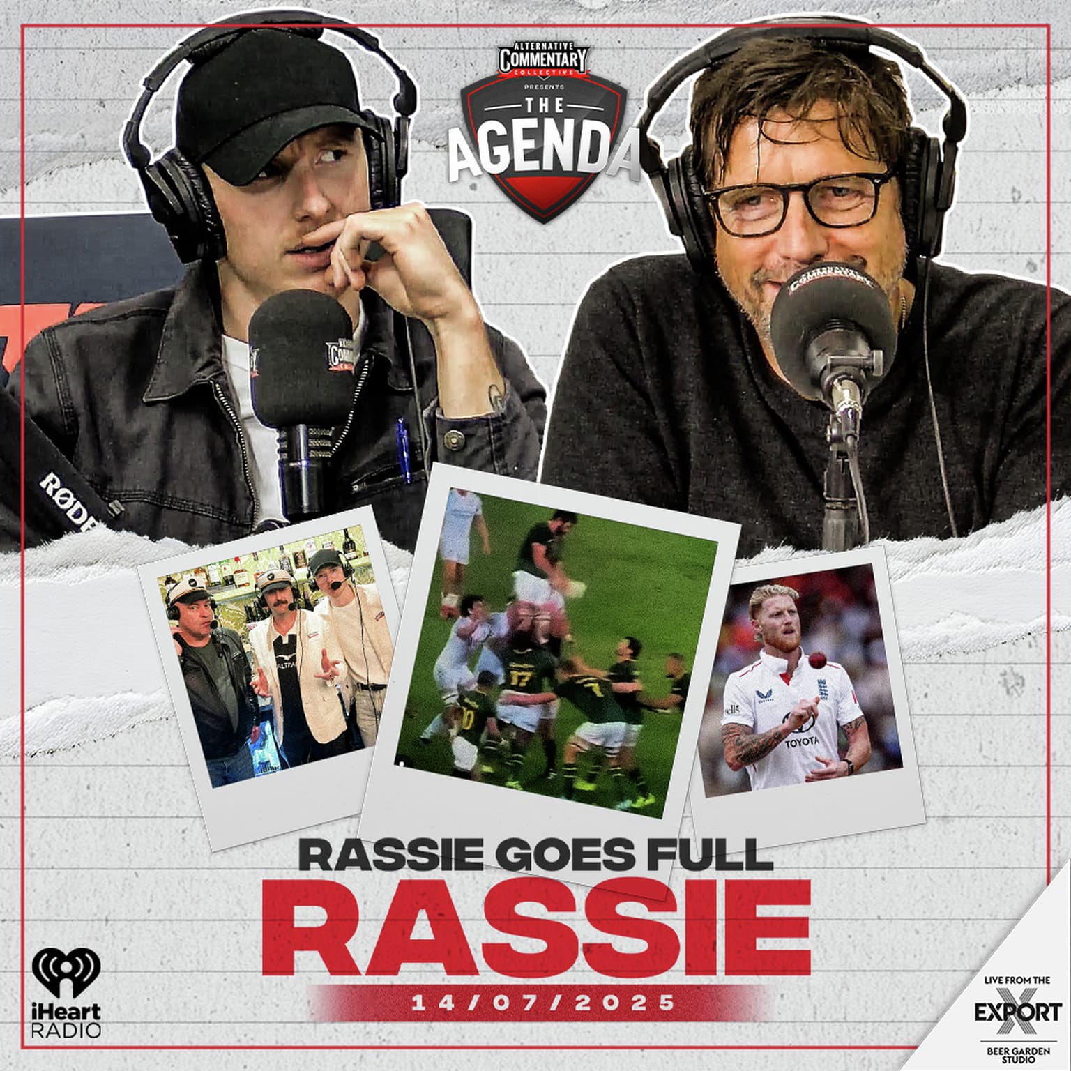 "Rassie Goes Full Rassie" artwork