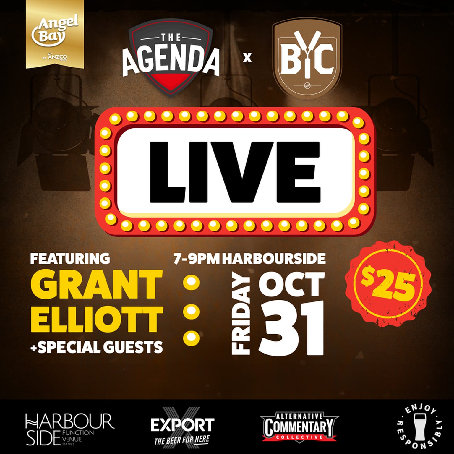 "The Agenda Podcast LIVE Featuring The Hairy Jav" artwork