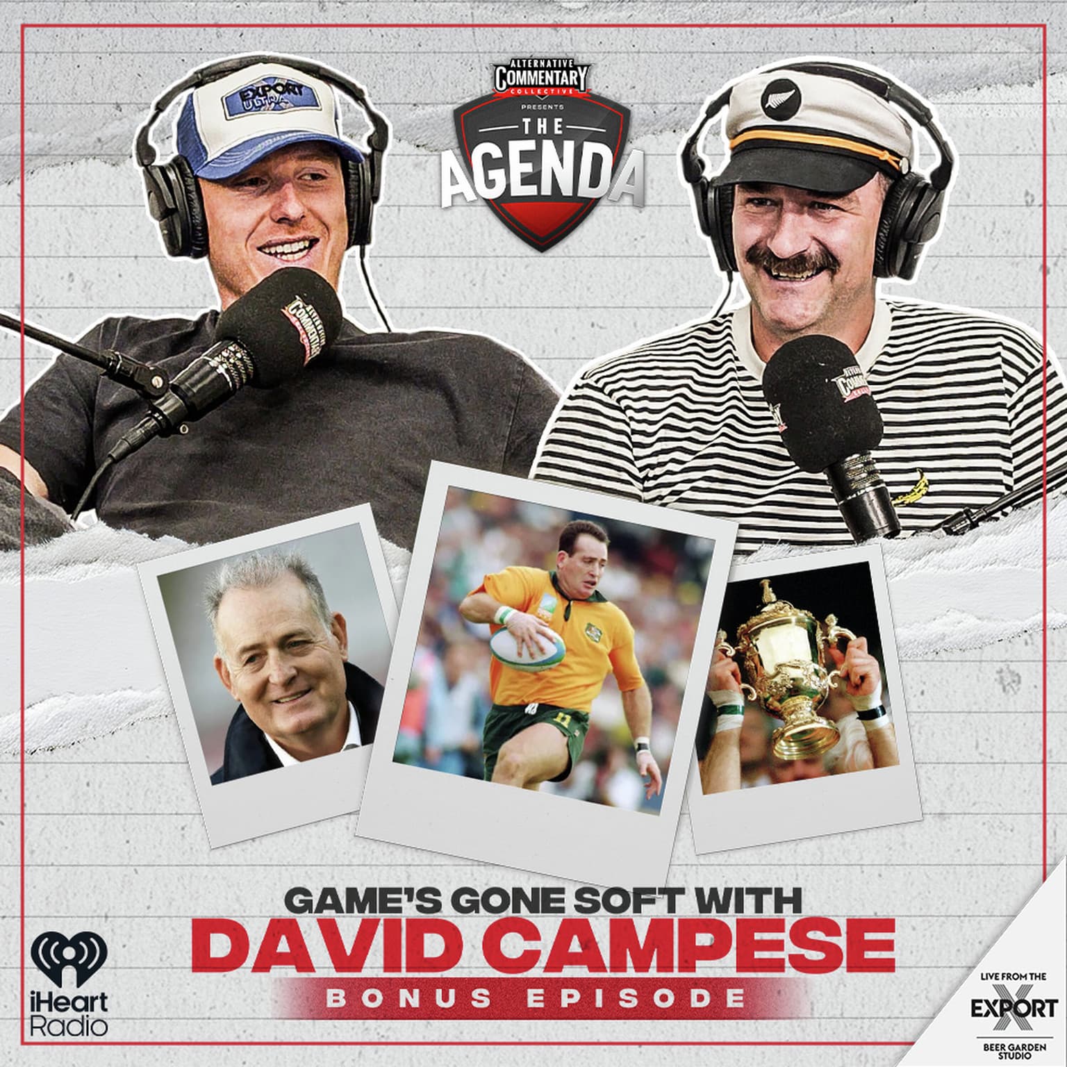"Game's Gone Soft With David Campese" artwork