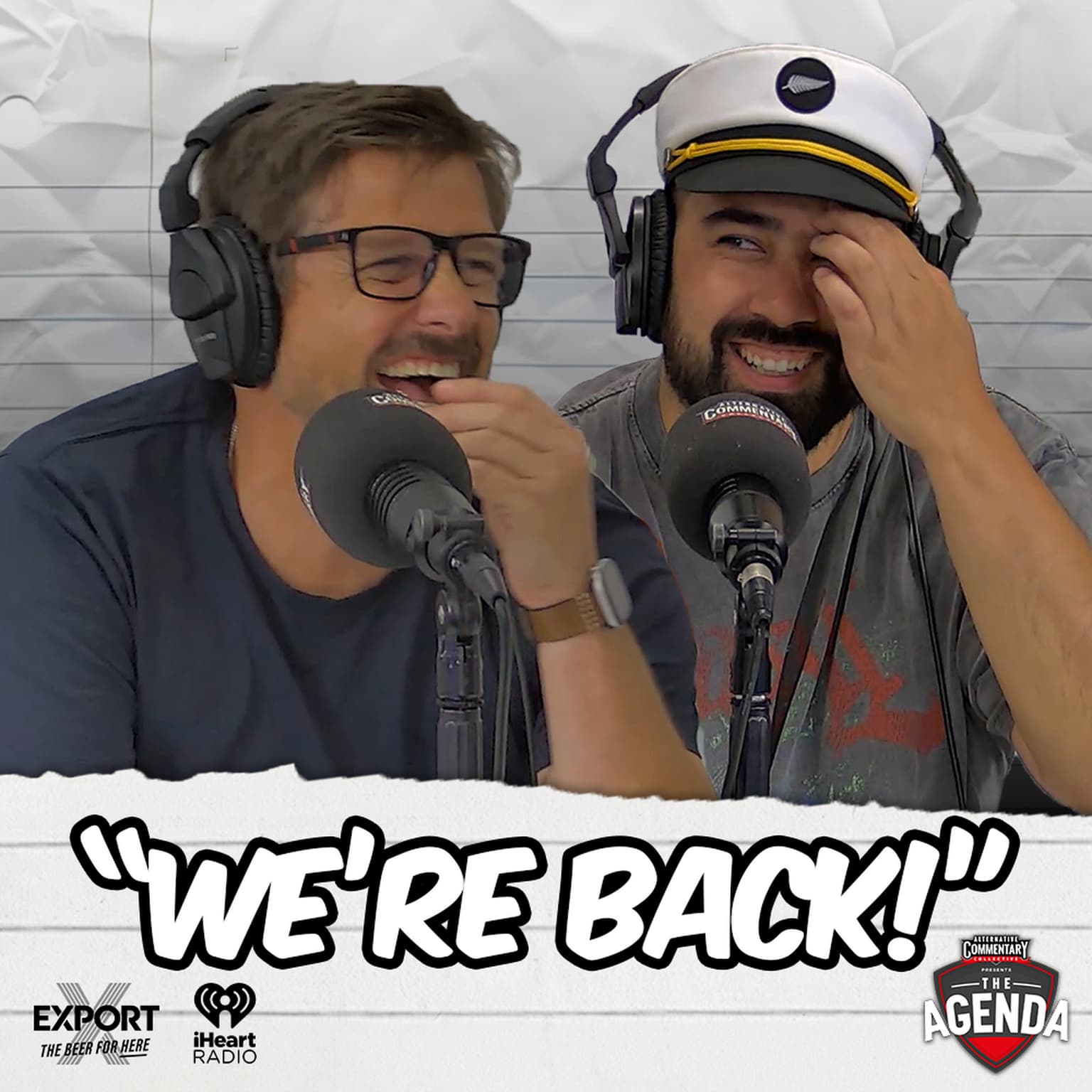 "We're Back!" artwork