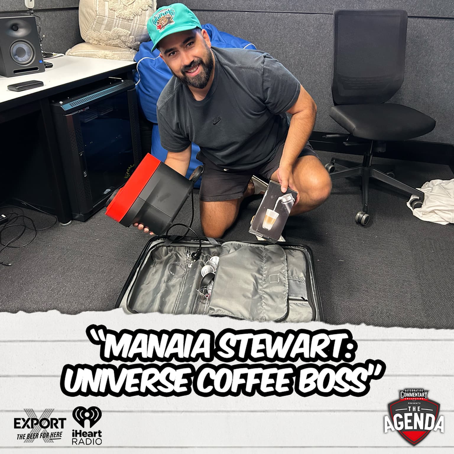 "Manaia Stewart: Universe Coffee Boss - Featuring Tim Naki" artwork