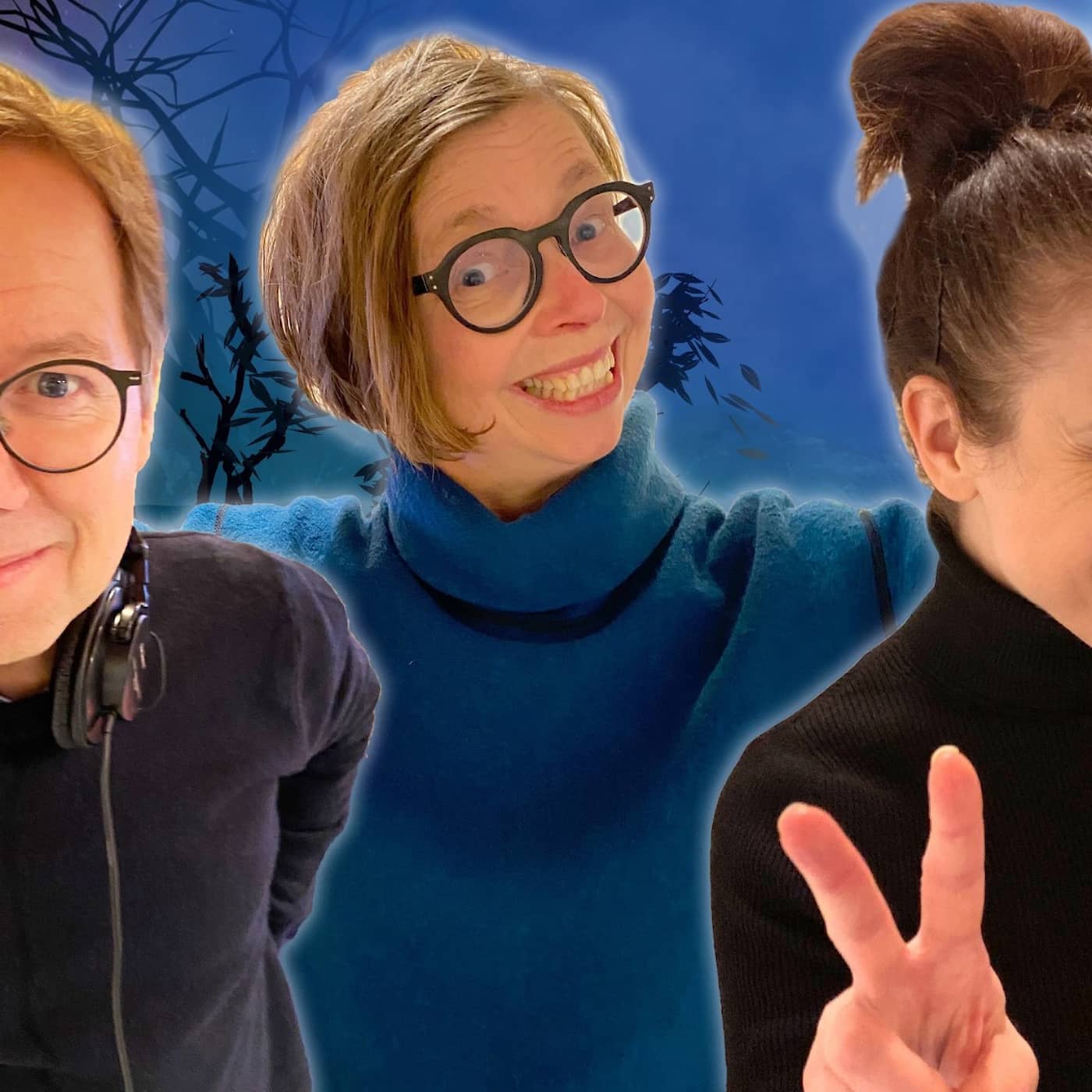 Heja, Djingis, Kollektivt muskelminne & Bla, bla, bla artwork