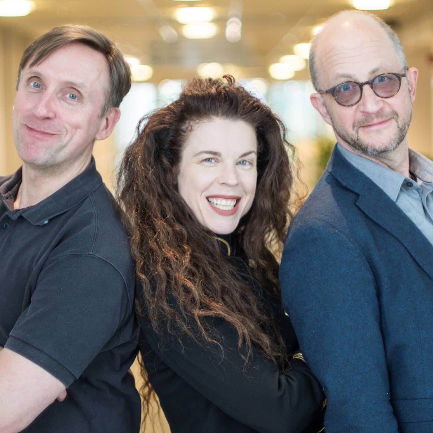 Blodigt allvar! Per Naroskin, Jessika Gedin och Göran Everdahl i Spanarna artwork