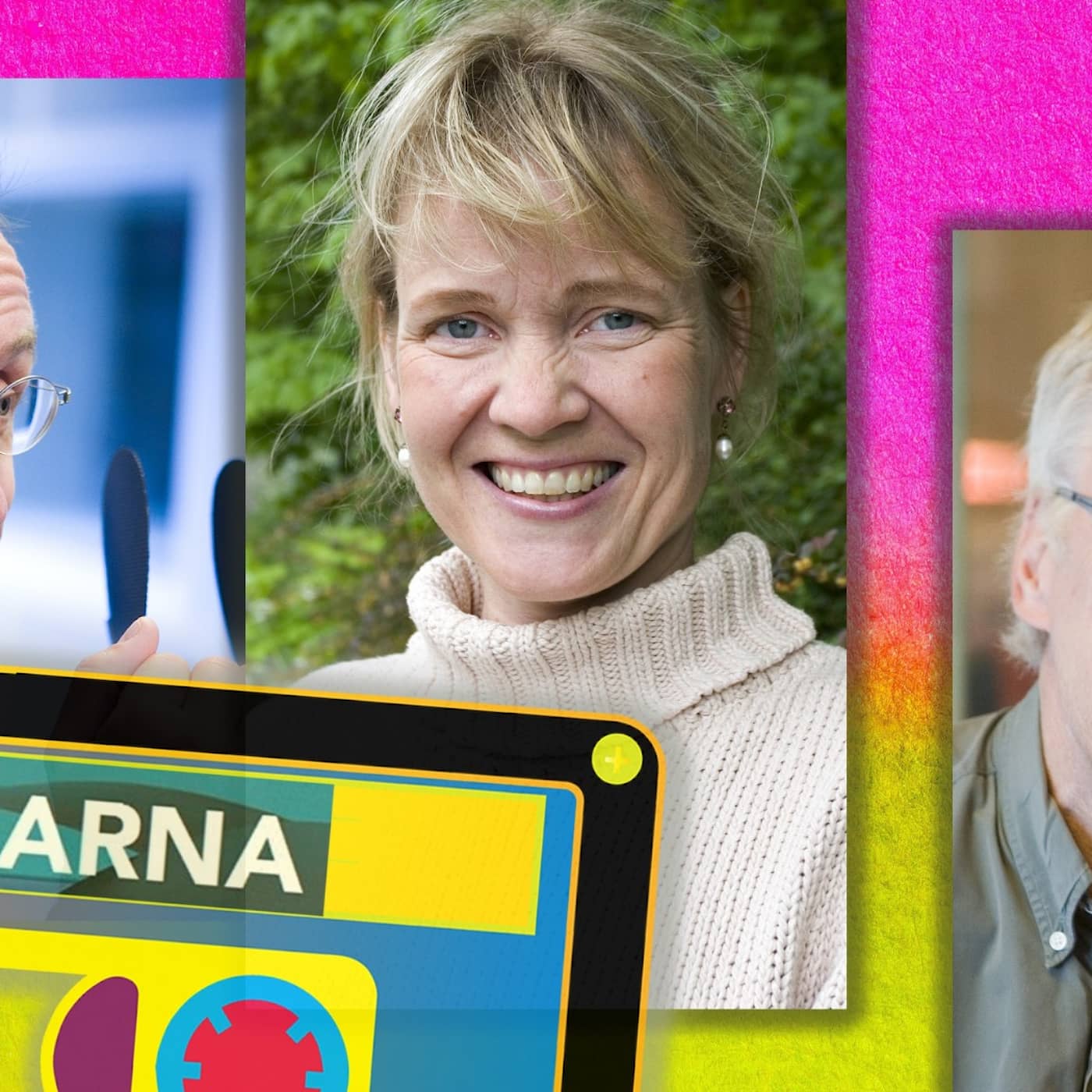 Ur arkivet: Dåliga valaffischer blir bättre! Spanarna 2004 med Göran Everdahl, Gabriella Ahlström och Jonas Hallberg artwork