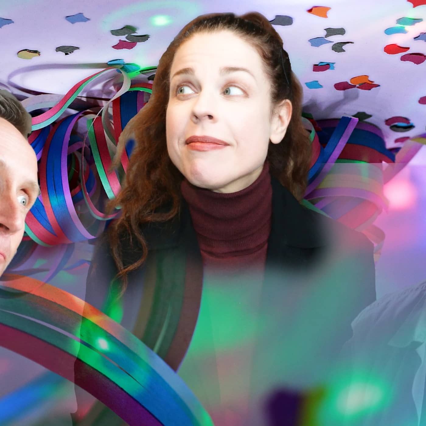 Problematiska ord. Ska man aldrig få vara glad och Making fejkon artwork