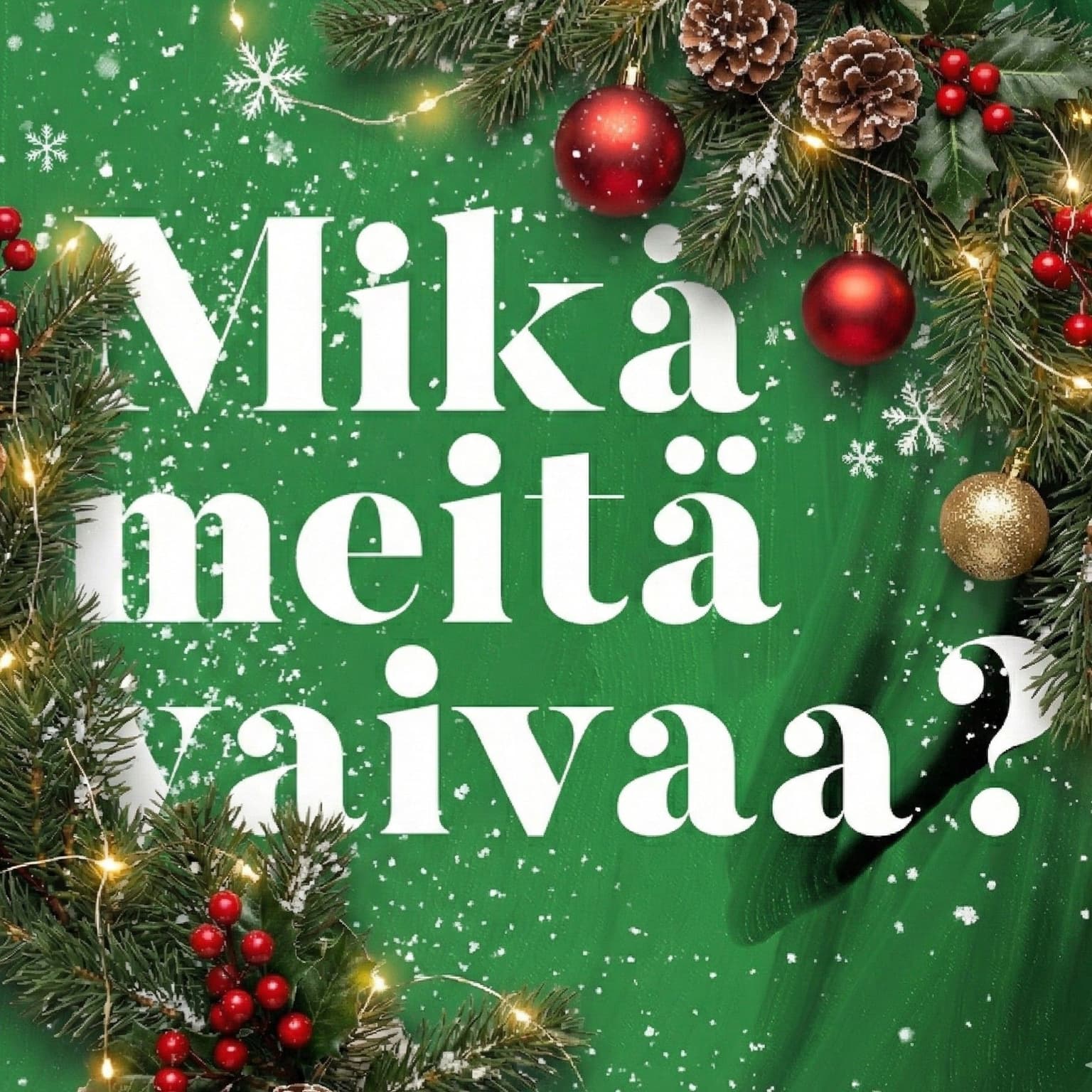 Sairasvuoteen joululahjaterveiset artwork
