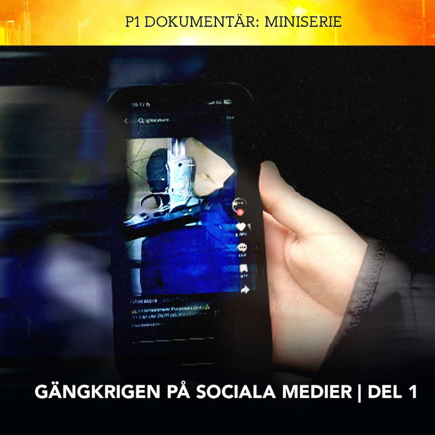 Gängkrigen på sociala medier – Gangsterism artwork