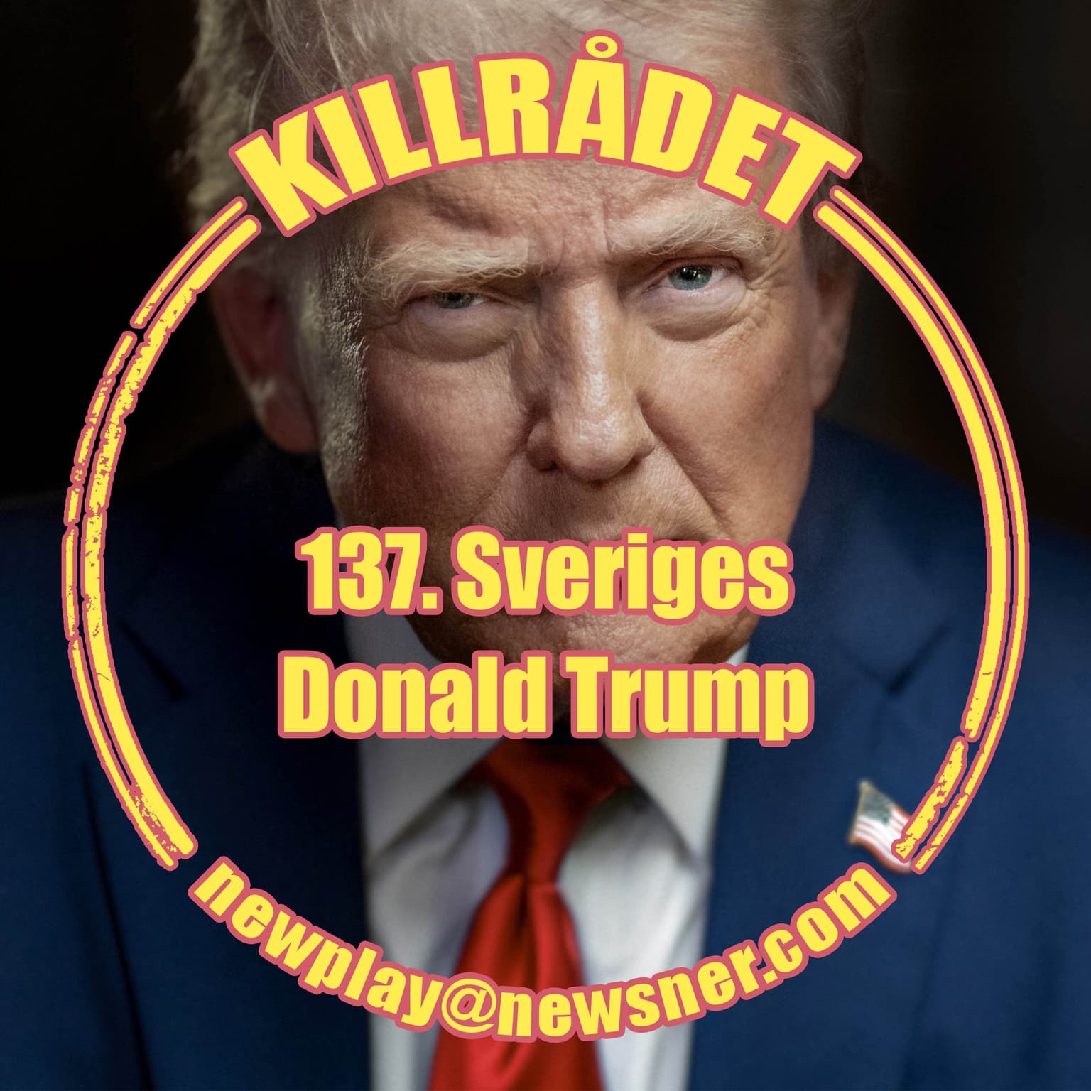 137. Sveriges Donald Trump artwork