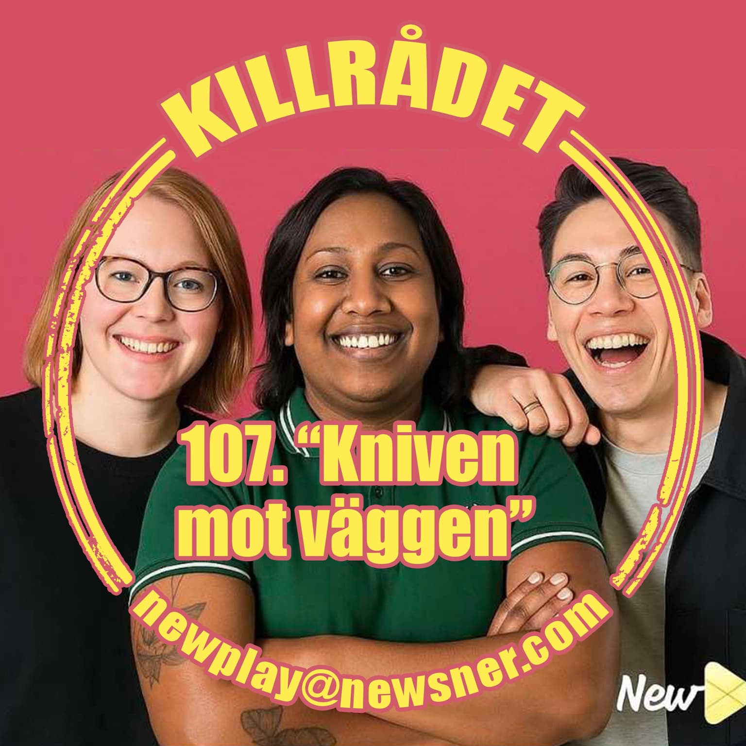107. "Kniven mot väggen" artwork