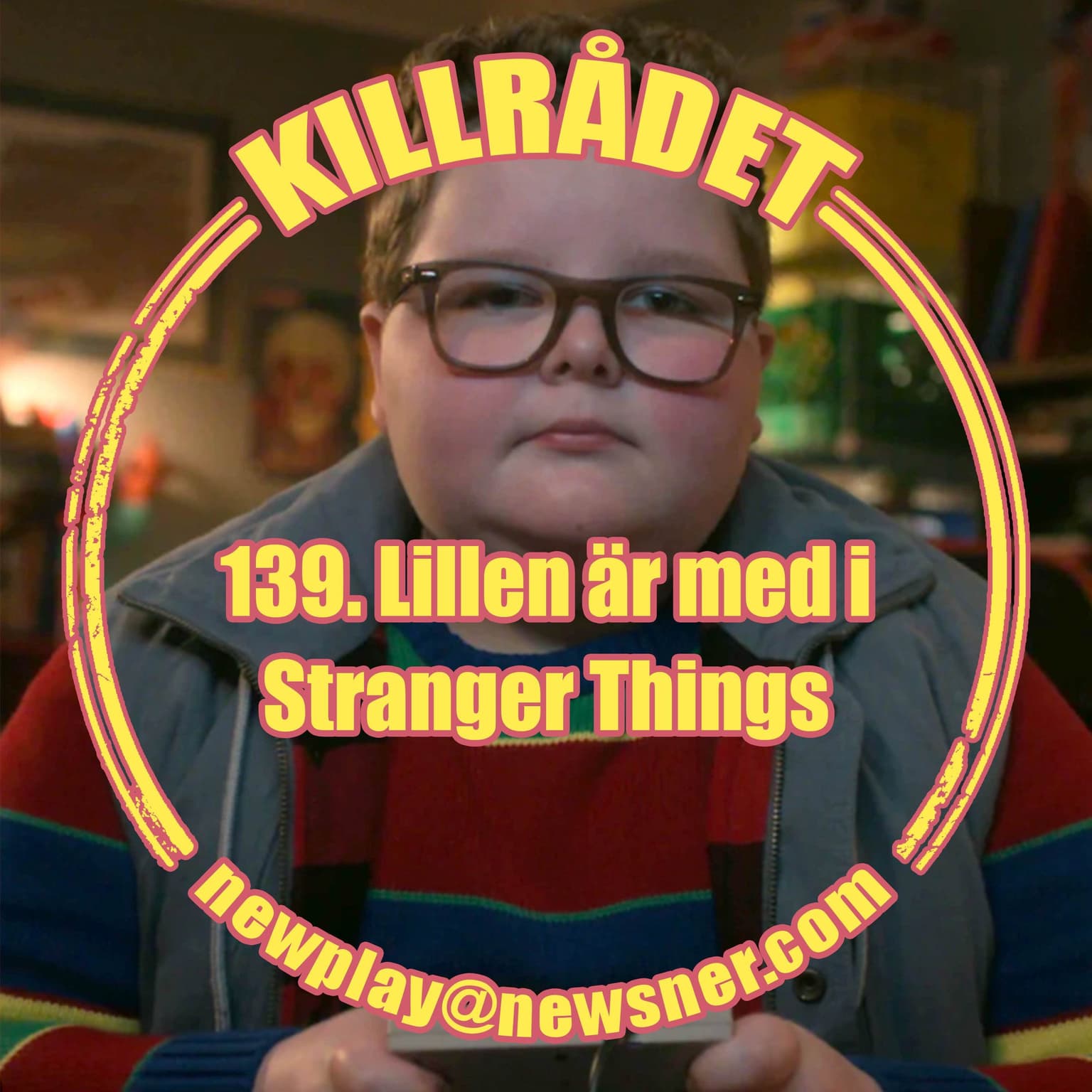 139. Lillen är med i Stranger Things artwork