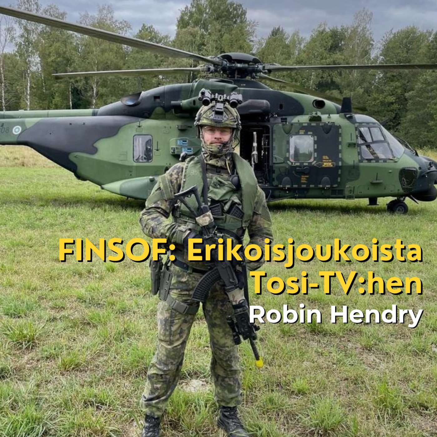FINSOF: Erikoisjoukoista Tosi-TV:hen - Robin Hendry artwork