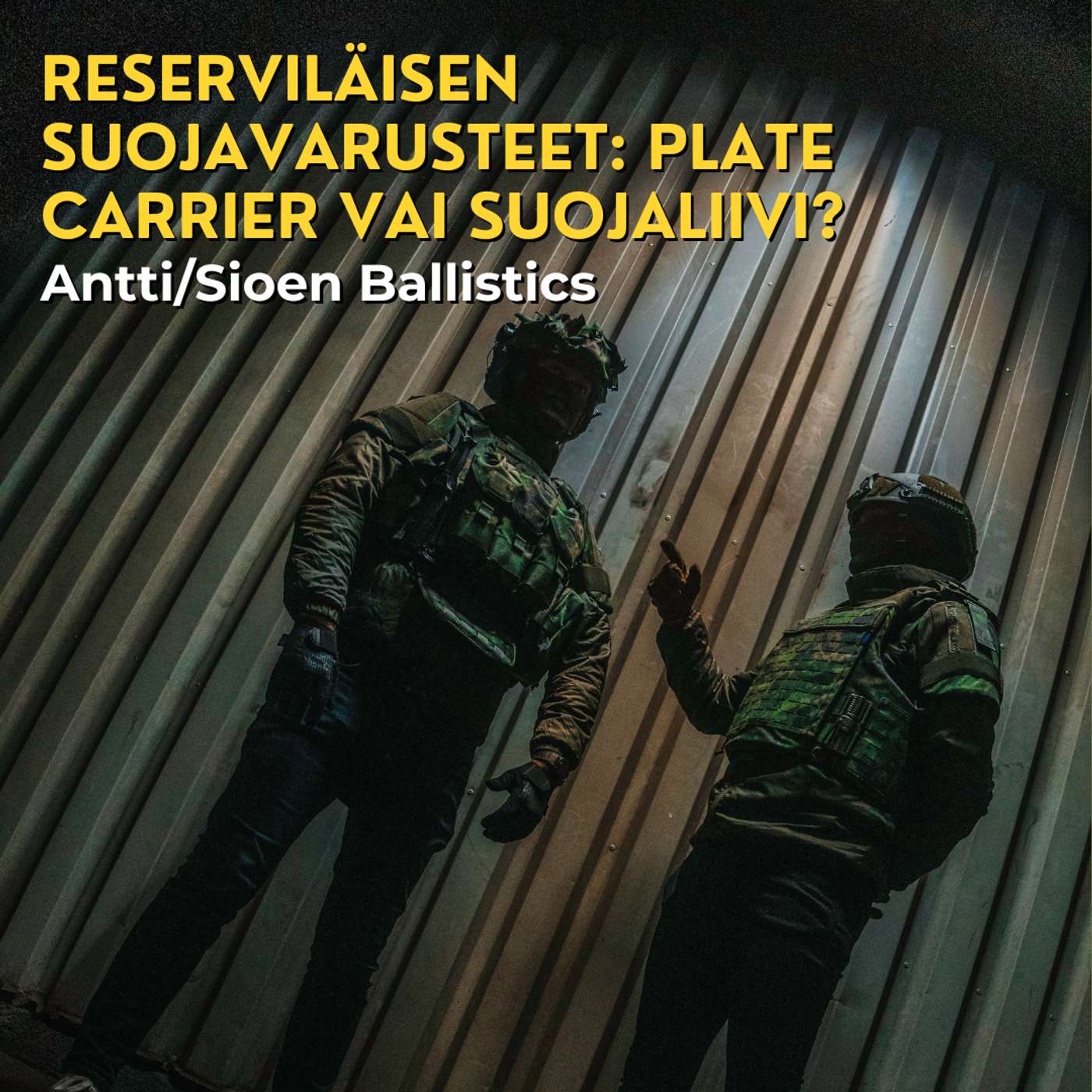 Reserviläisen suojavarusteet: Plate Carrier vai suojaliivi? artwork