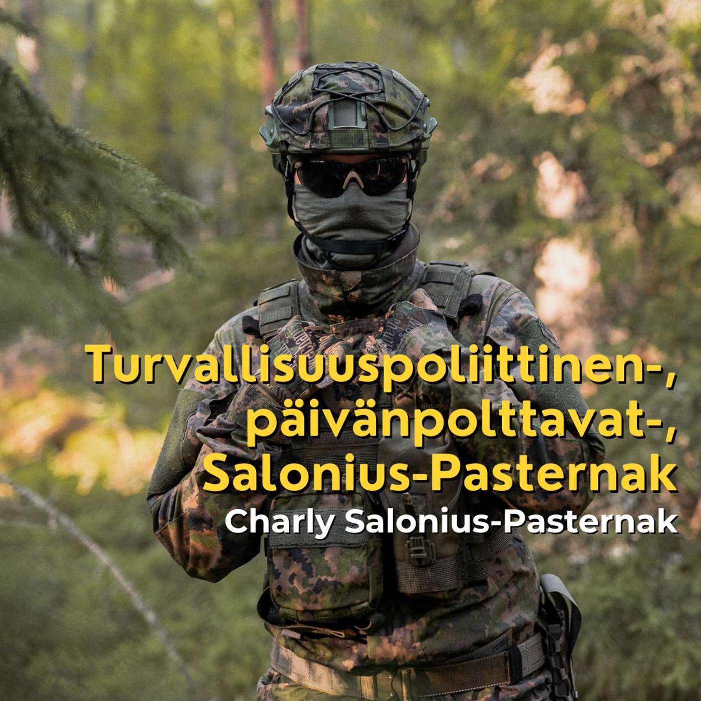 Maanpuolustuksen tilannekatsaus - Charly Salonius-Pasternak artwork