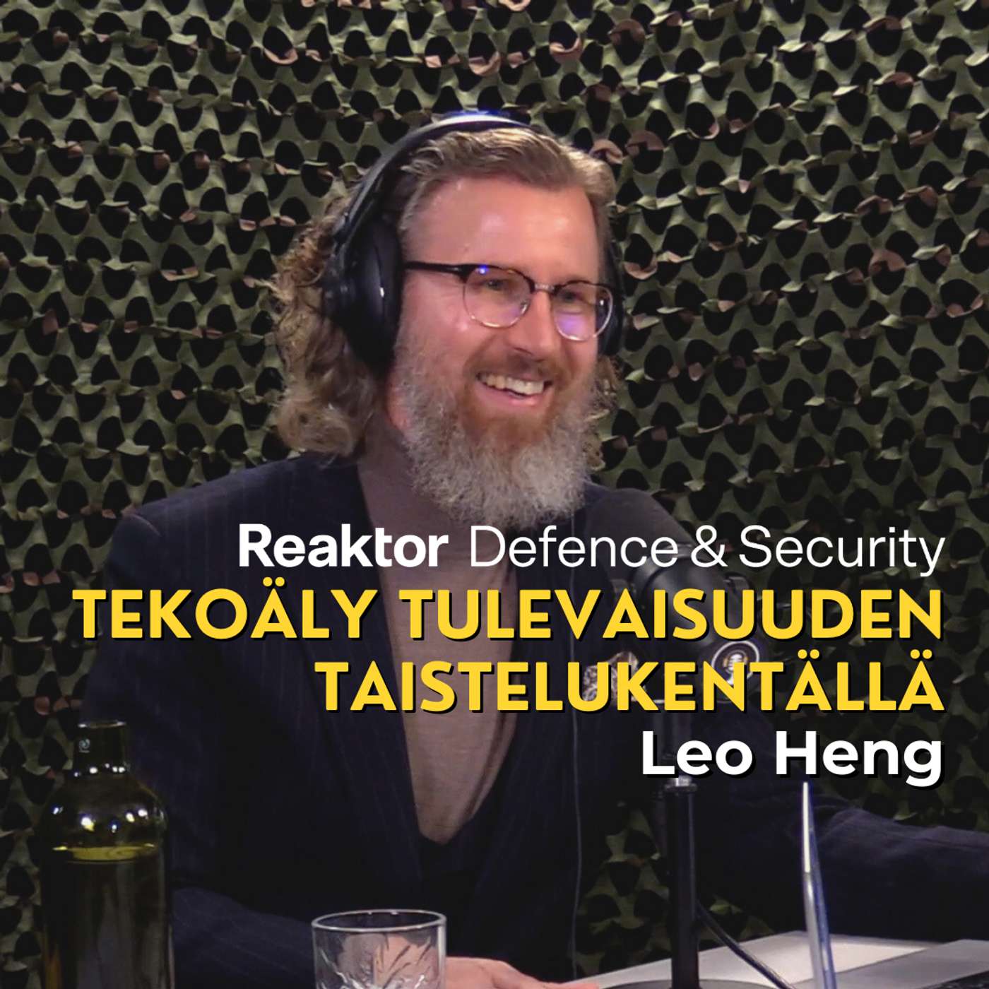 Tekoäly tulevaisuuden taistelukentällä - Leo Heng & Reaktor artwork