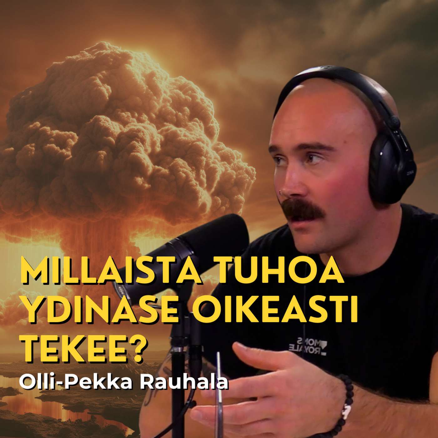 Millaista tuhoa ydinase tekee? Suojelu, ydinase ja taikaviitta - Ydinfyysikko OP Rauhala artwork
