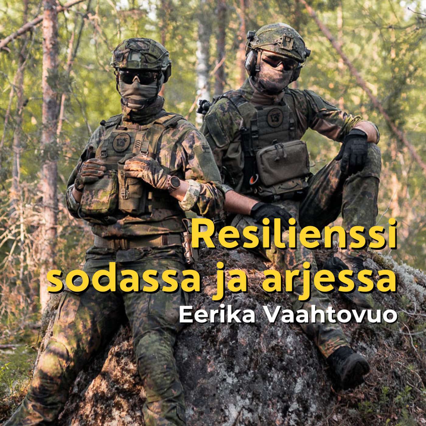 Resilienssi sodassa ja arjessa - Eerika Vaahtovuo artwork