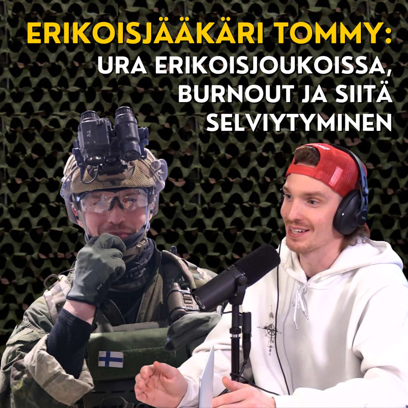 Erikoisjääkäri Tommy: Ura erikoisjoukoissa, burnout ja siitä selviytyminen artwork
