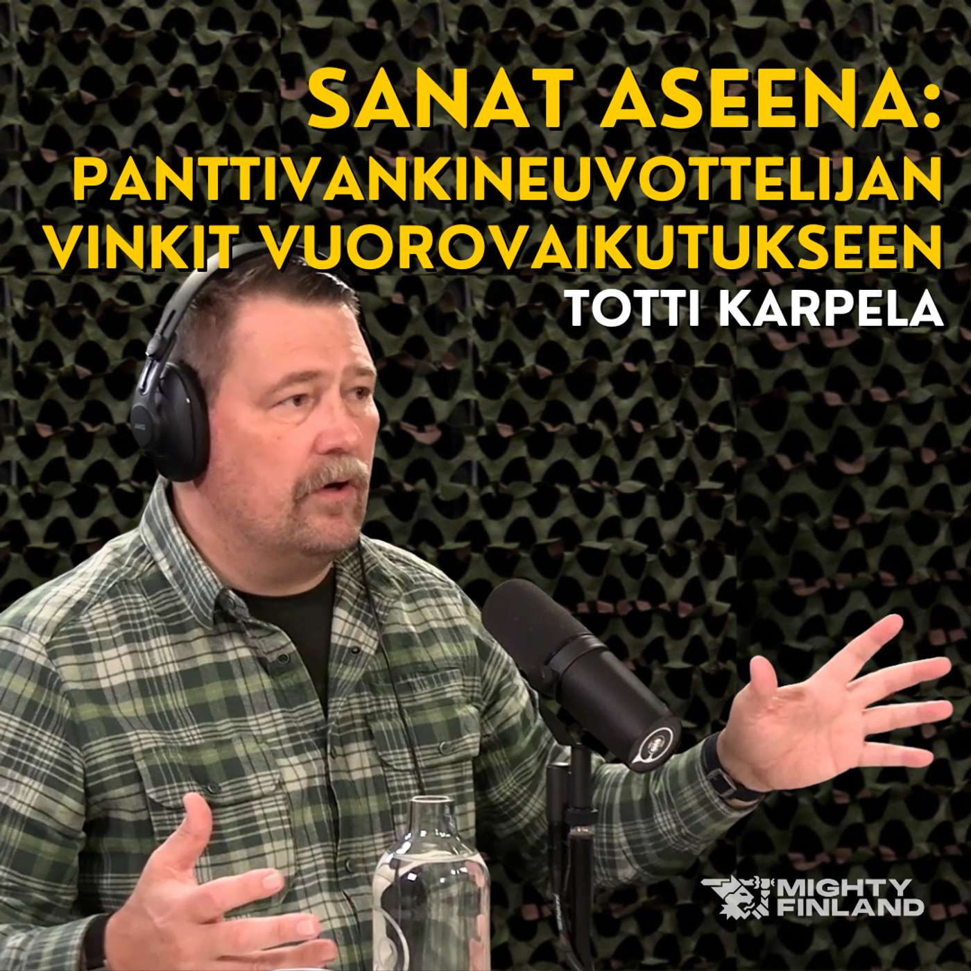 Sanat aseena: panttivankineuvottelijan vinkit vuorovaikutukseen - Totti Karpela artwork