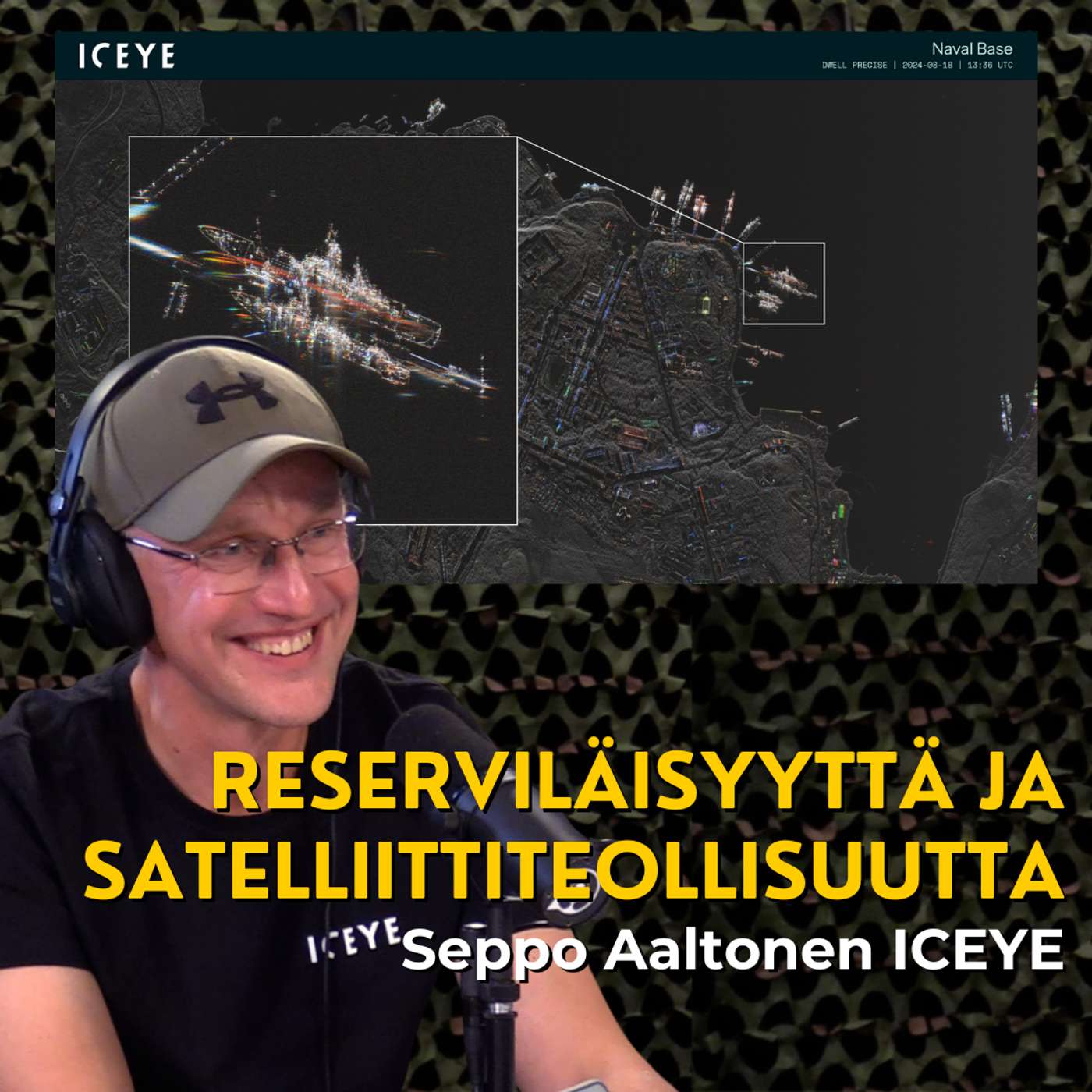 ICEYE: Avaruusosaamista Suomesta - Seppo Aaltonen ICEYE artwork