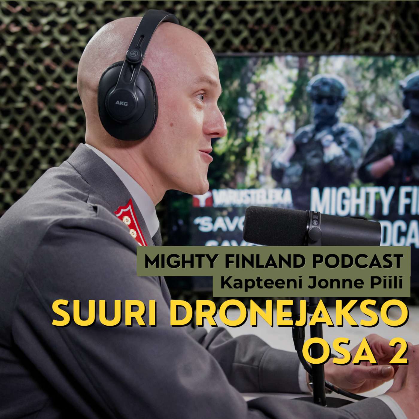Suuri Dronejakso, osa 2: Olosuhteet, joukkokokonaisuudet, taistelijan toiminta - Kapteeni Jonne Piili artwork