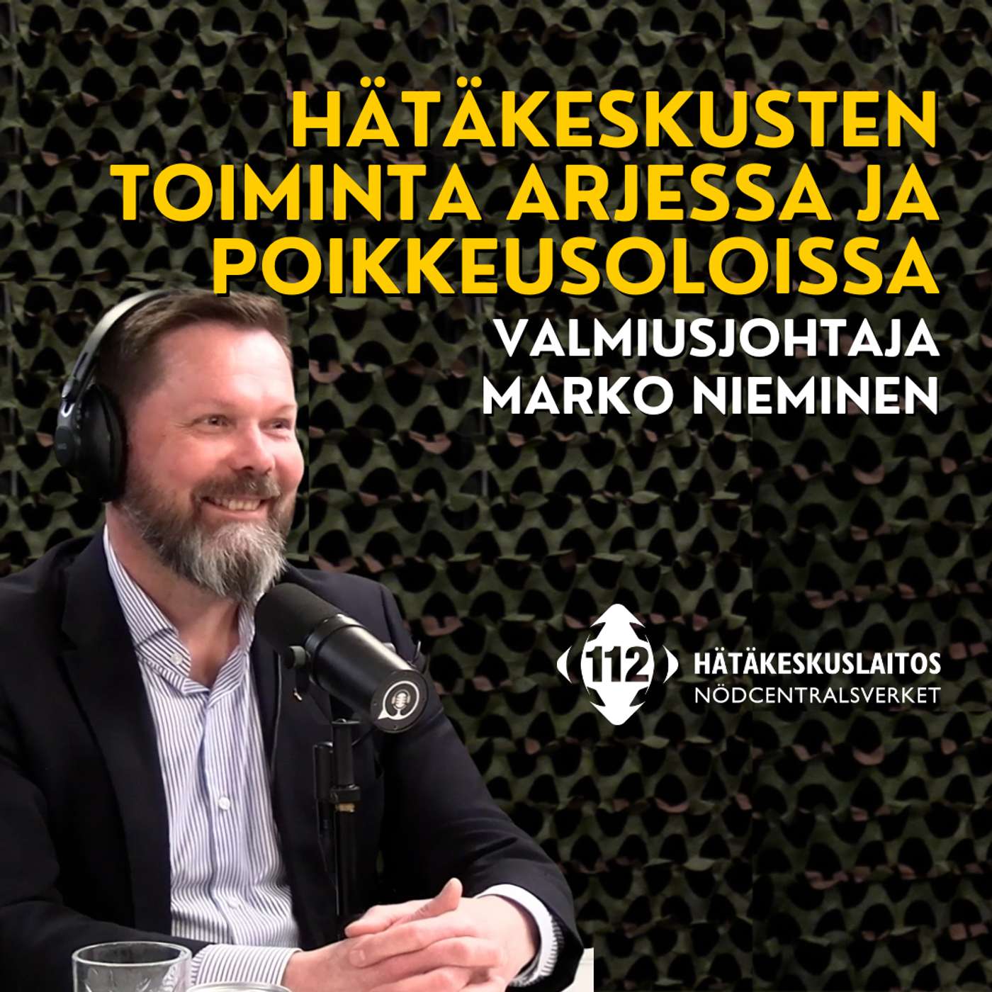 Hätäkeskus arjessa ja poikkeusoloissa - Marko Nieminen, Hätäkeskuslaitoksen valmiusjohtaja artwork
