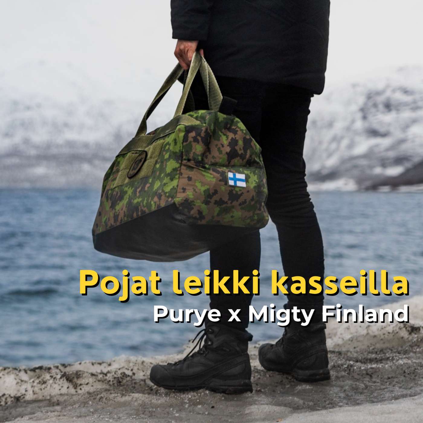 Purye x Mighty Finland - Pojat leikkii kasseilla artwork