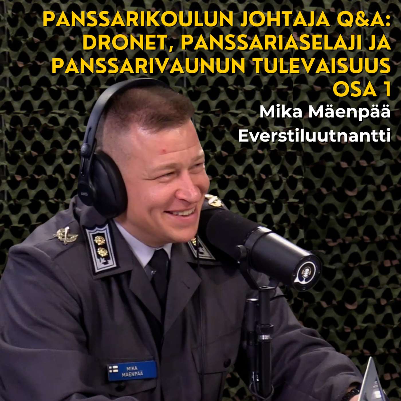 Q&A Mika Mäenpää, osa 1 - Dronet, panssariaselaji ja tulevaisuuden panssarivaunut artwork