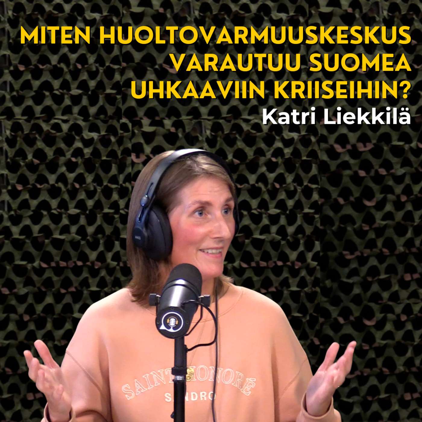 Miten Huoltovarmuuskeskus varautuu meitä uhkaaviin kriiseihin? Katri Liekkilä artwork