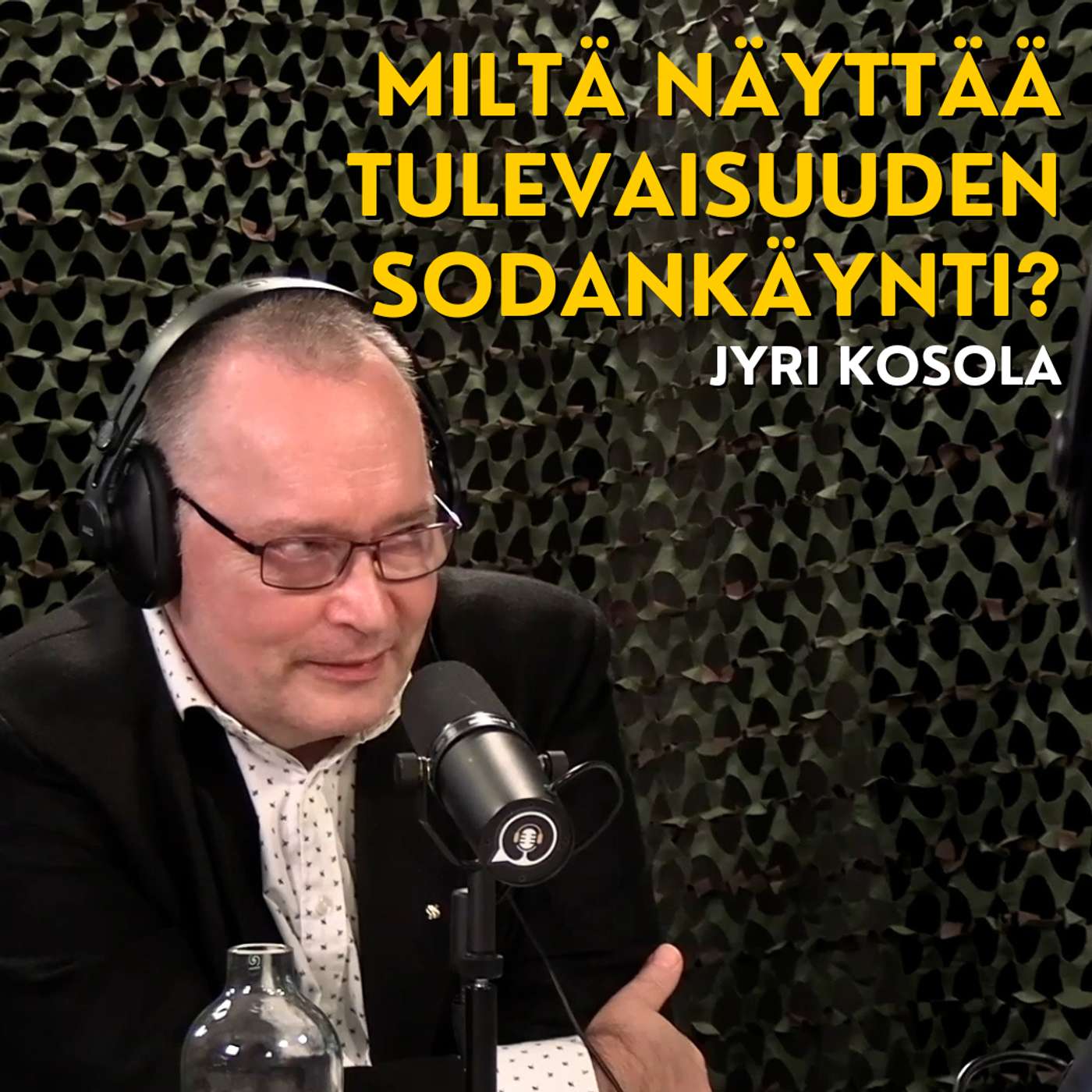 Miltä näyttää tulevaisuuden sota? PV entinen tutkimusjohtaja Jyri Kosola artwork
