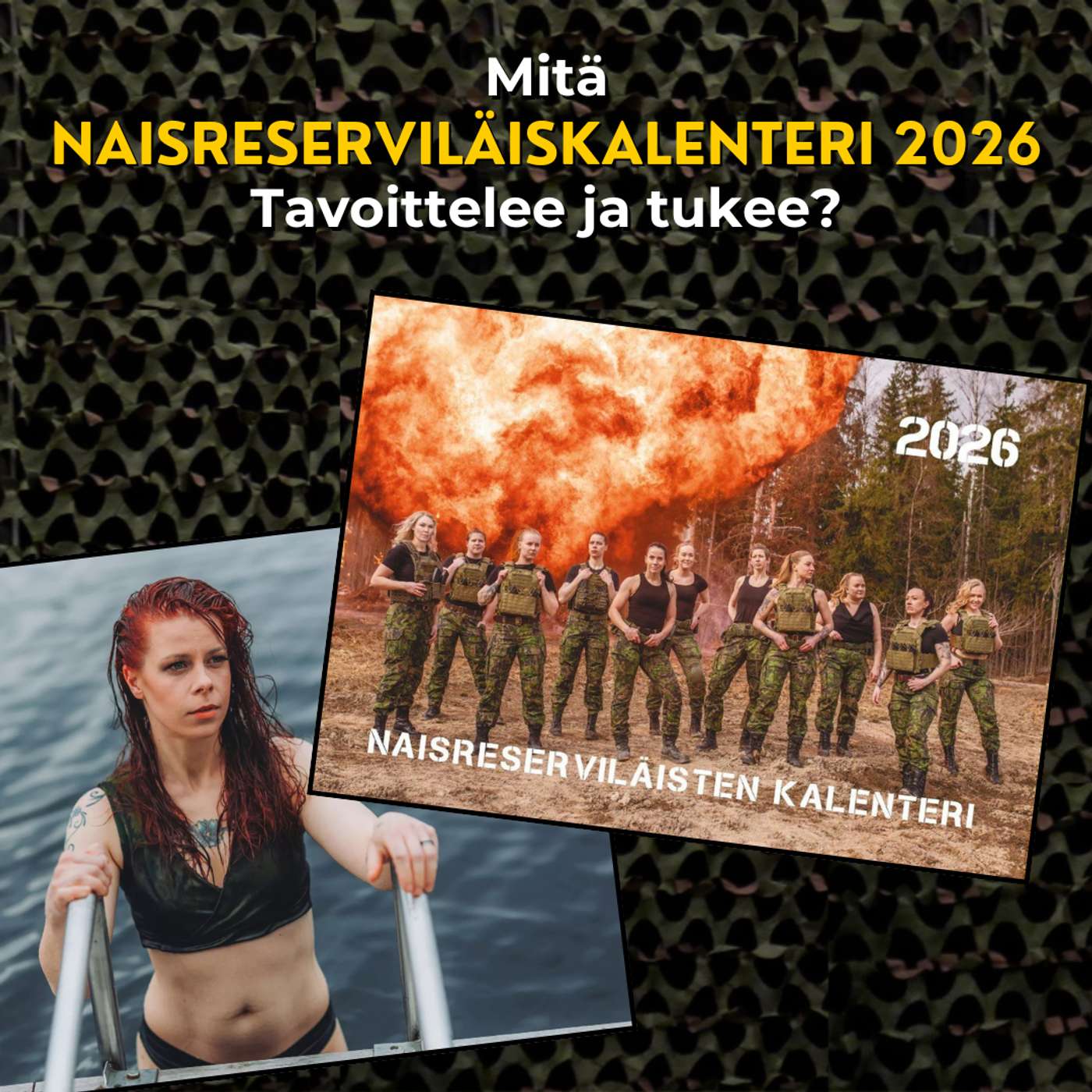 Naisreserviläiskalenteri 2026 - Mikä juttu? artwork