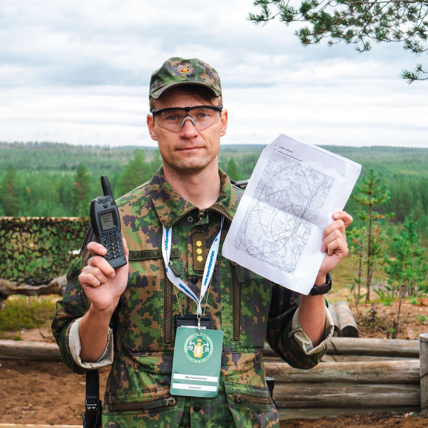 Vapaaehtoinen maanpuolustus ja reserviläisyys - Kapteeni Aku Saarelainen artwork