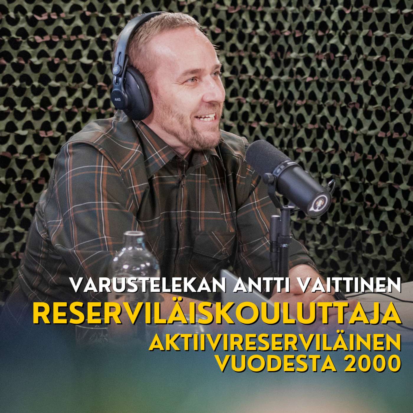 Reserviläiskouluttaja ja aktiivireserviläinen vuodesta 2000 - Varustelekan Antti Vaittinen osa 1 artwork