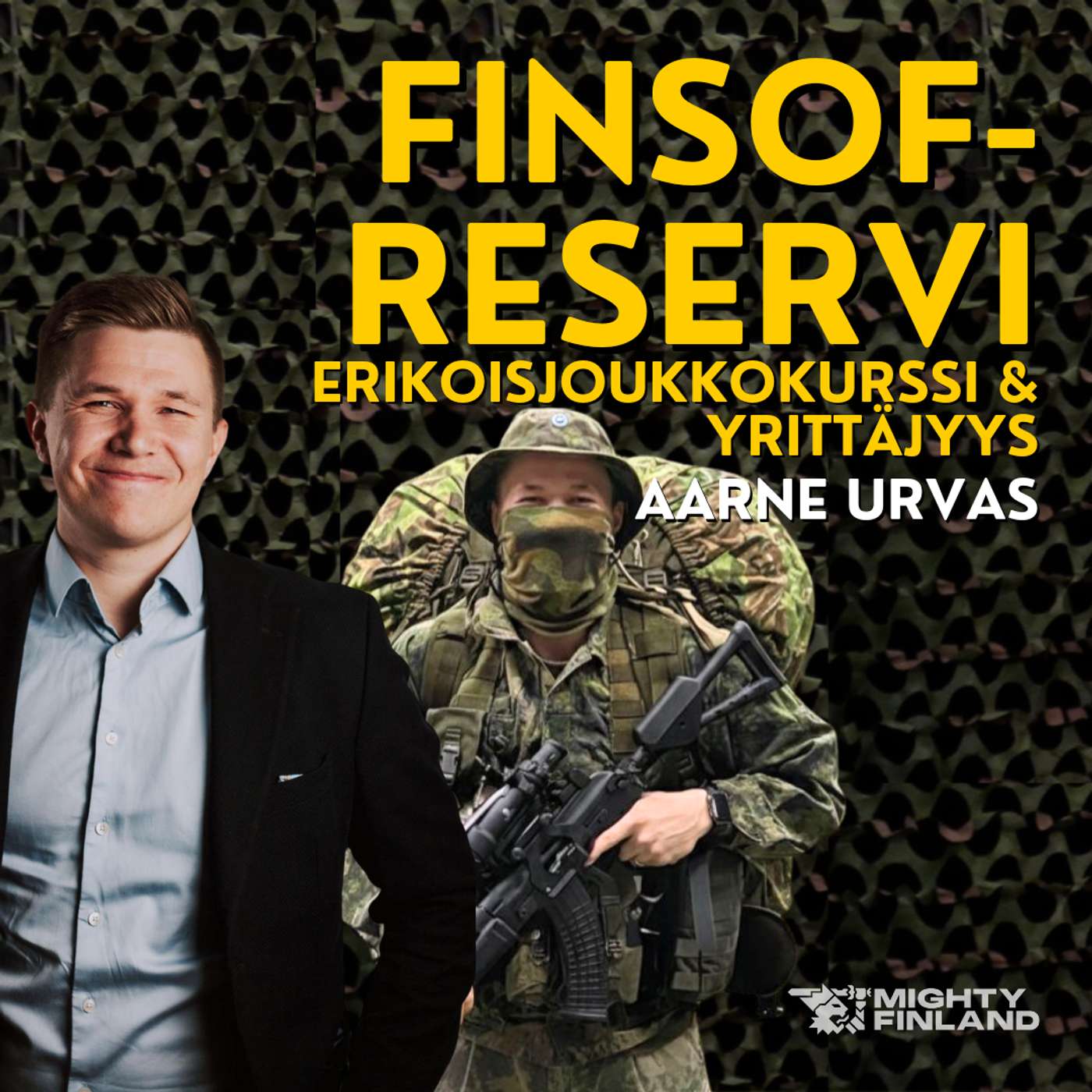 Erikoisjoukkokurssi ja FINSOF-reservi - Yrittäjyys, jaksaminen ja virheiden myöntäminen artwork