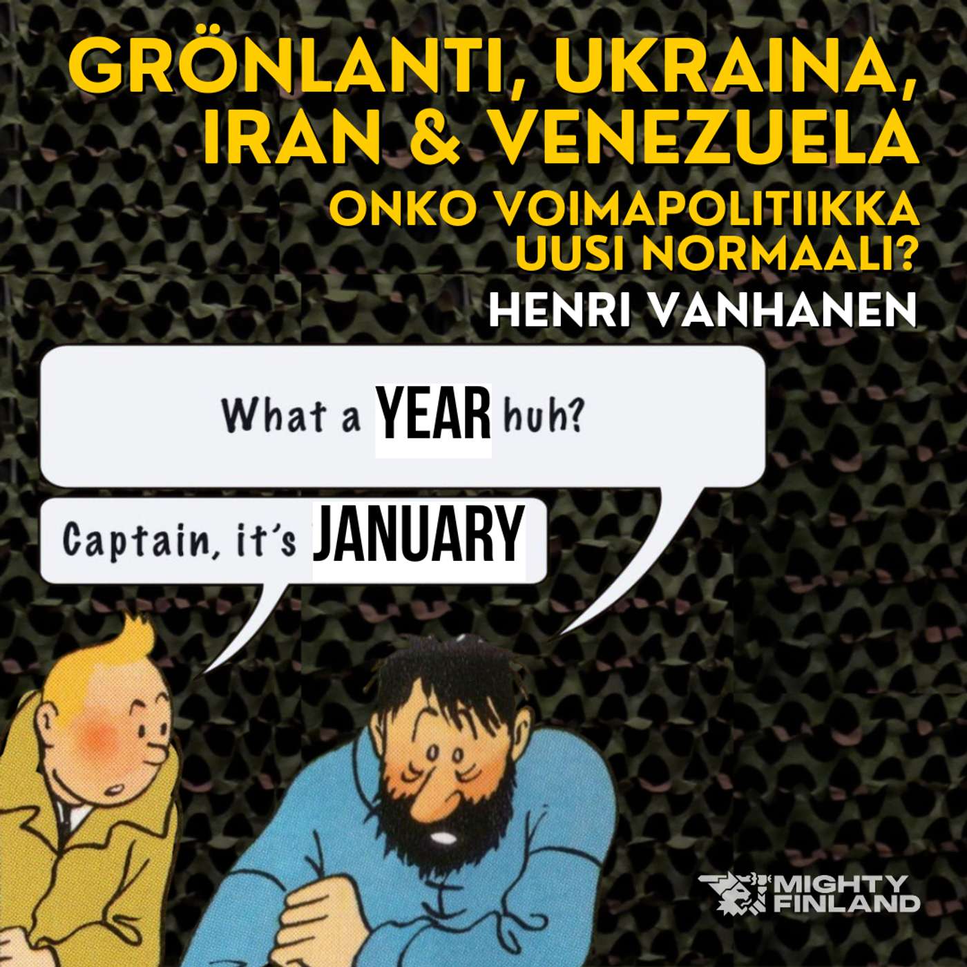 Grönlanti, Iran, Ukraina, Venezuela - Kansainvälisen voimapolitiikan paluu? Henri Vanhanen artwork