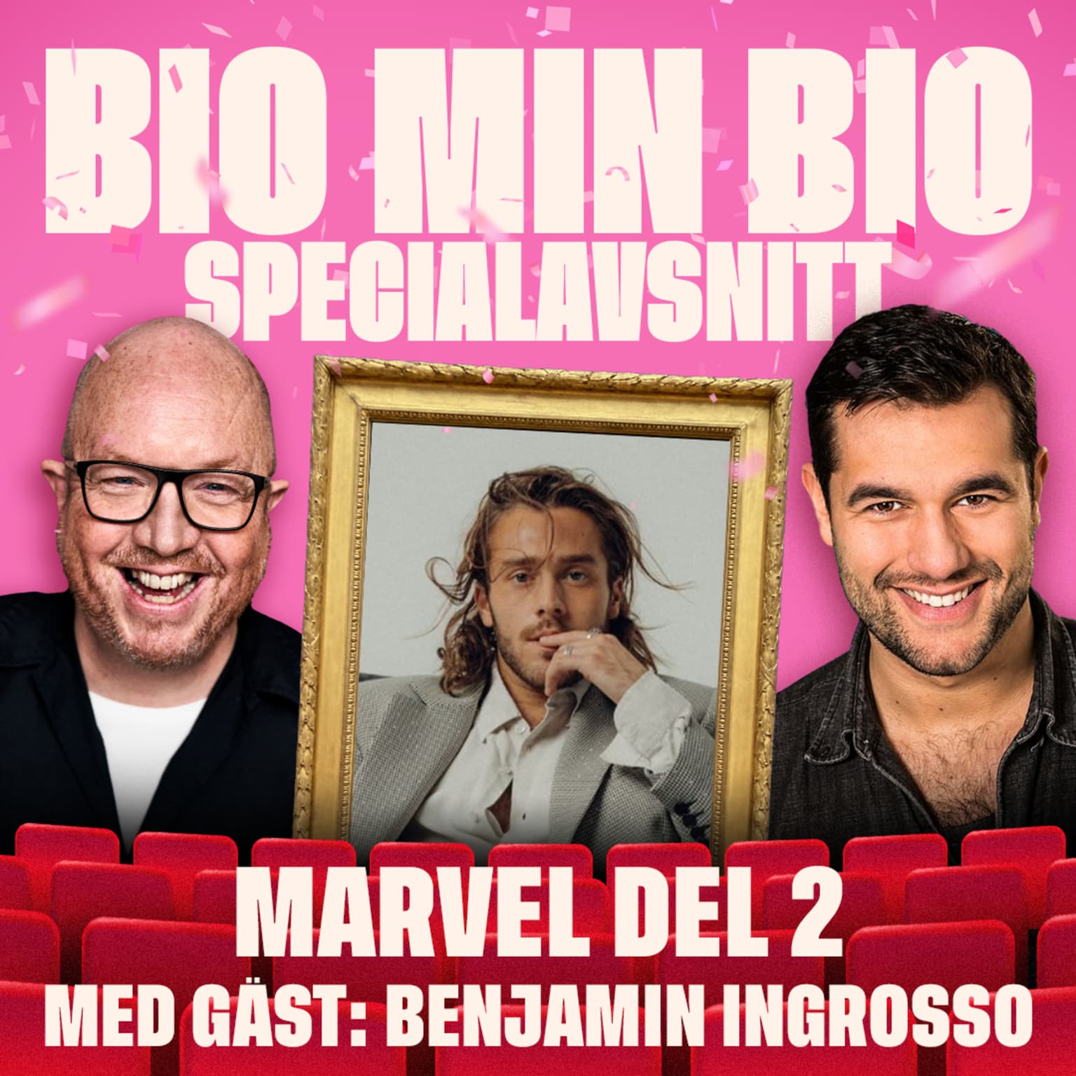 46. – Specialavsnitt – MARVEL del 2 – med gäst: Benjamin Ingrosso artwork