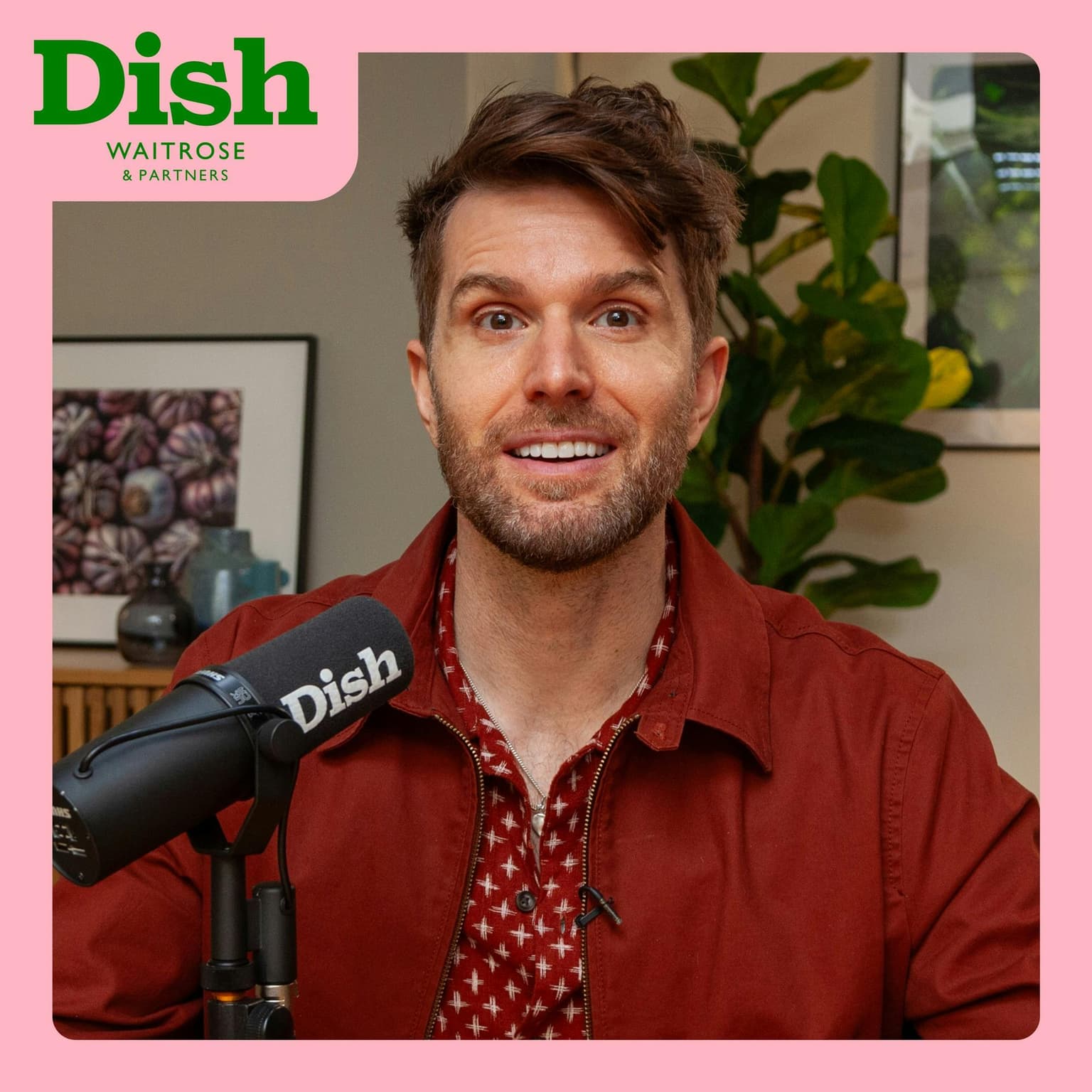 Joel Dommett, smoky fish tacos and a peach paloma artwork