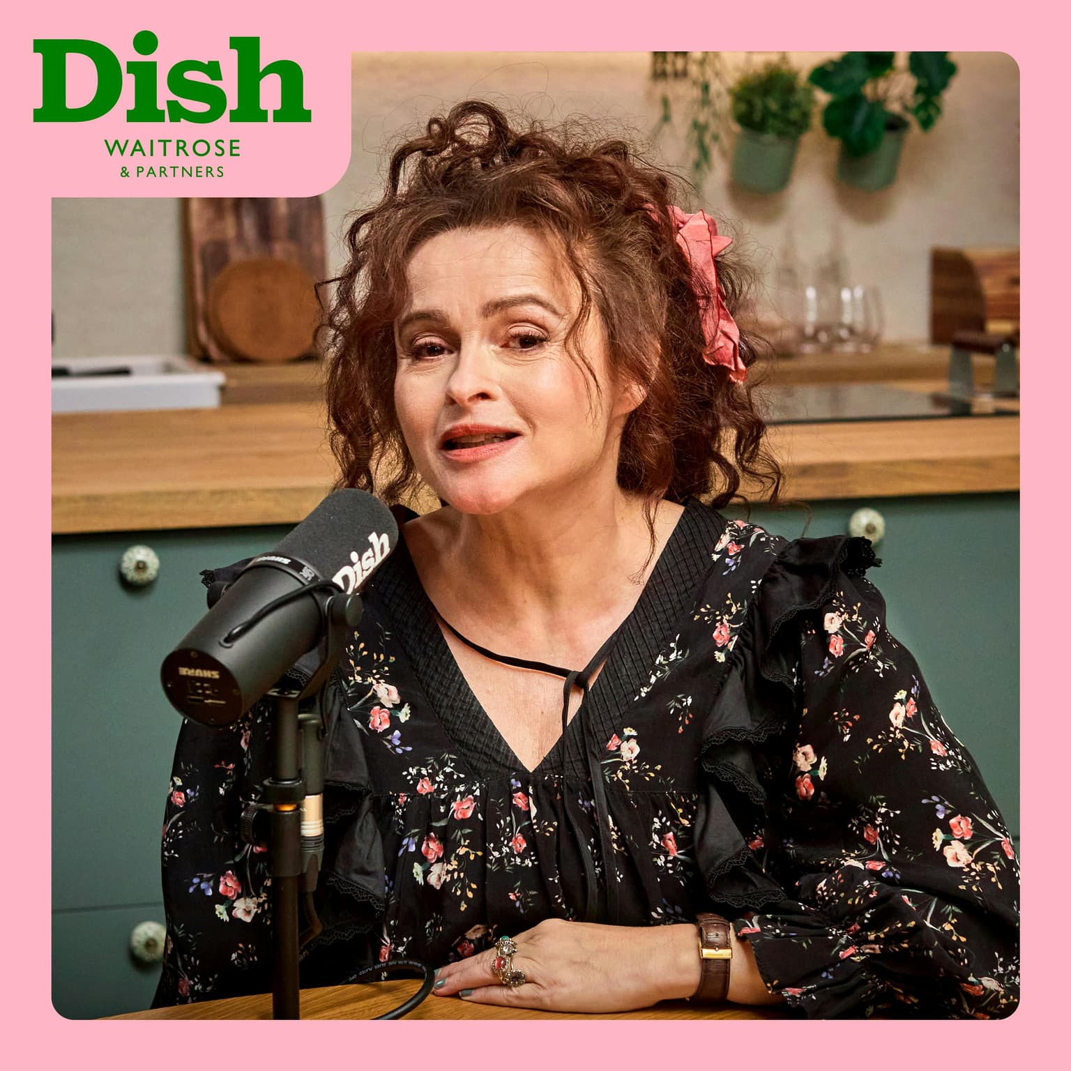 Helena Bonham Carter, cheese toasties with sticky shallots, and a prosecco artwork
